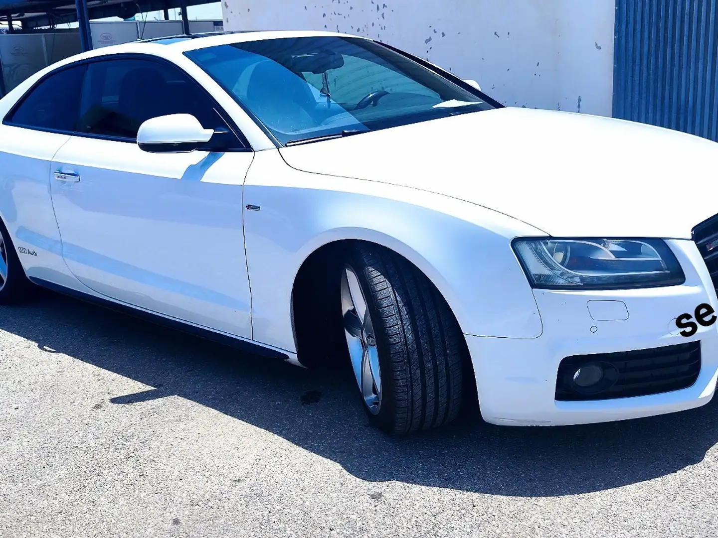 Audi A5 Coupé 3.0TDI Multitronic blanco perla 204 Blanco - 1
