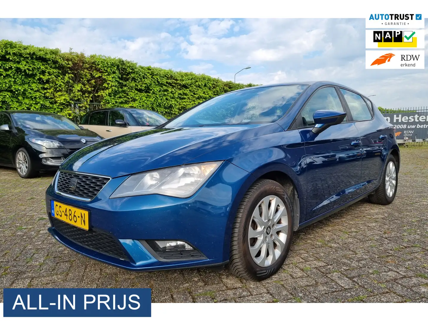 SEAT Leon 1.4 TSI Style ✅NIEUWE DISTRIBUTIE ✅NIEUWE APK Bleu - 1