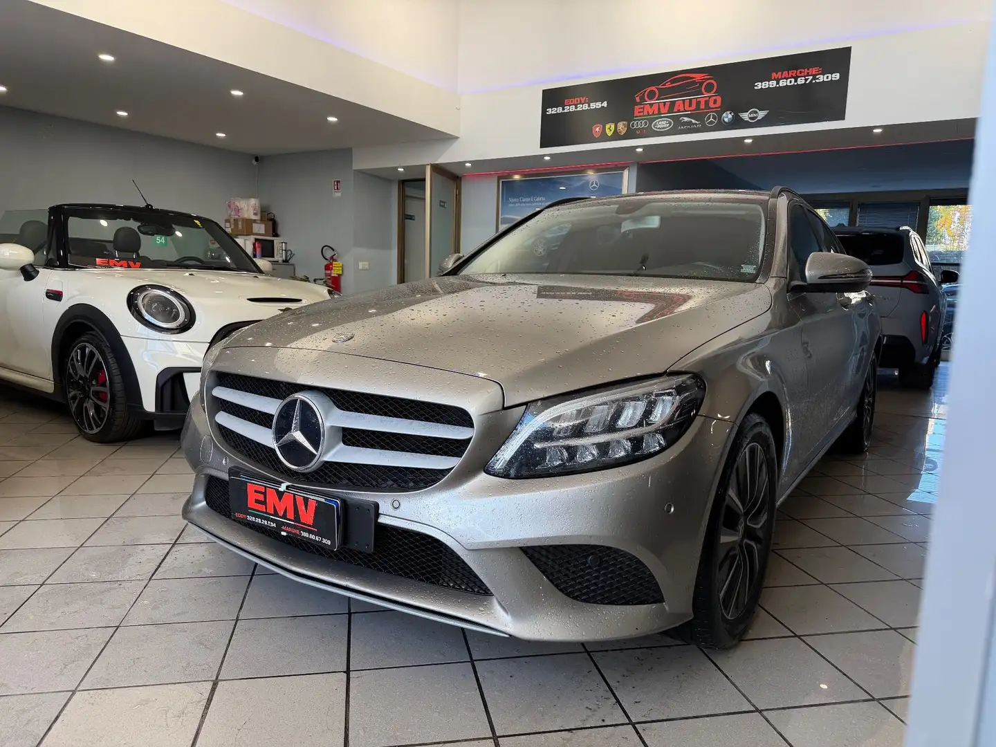 Mercedes-Benz C 220 C 220 d S.W. Auto Premium Gris - 2