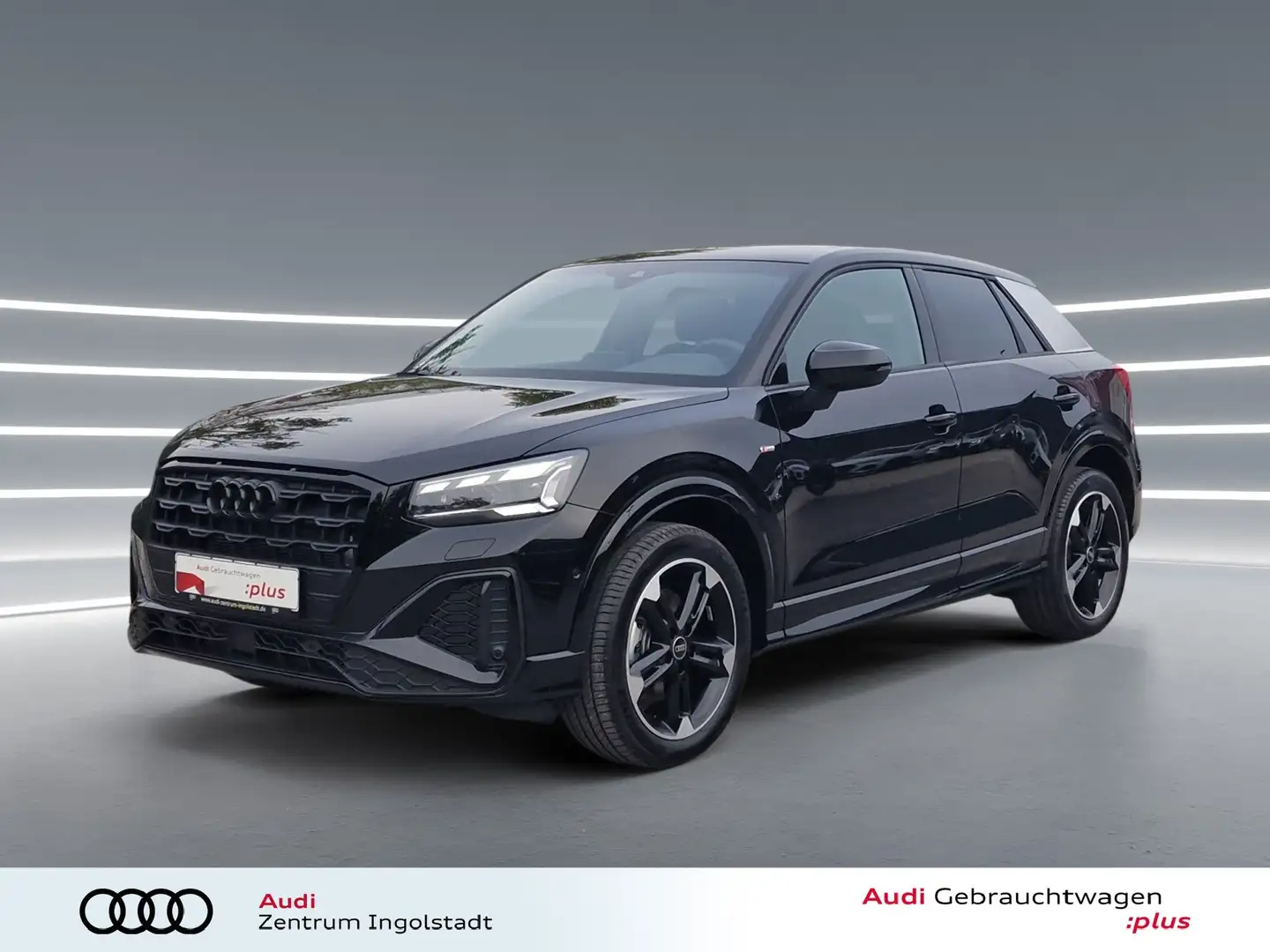 Audi Q2 35 TDI 2x S line MATRIX AHK KAM NAVI 18" Virt S li Schwarz - 2