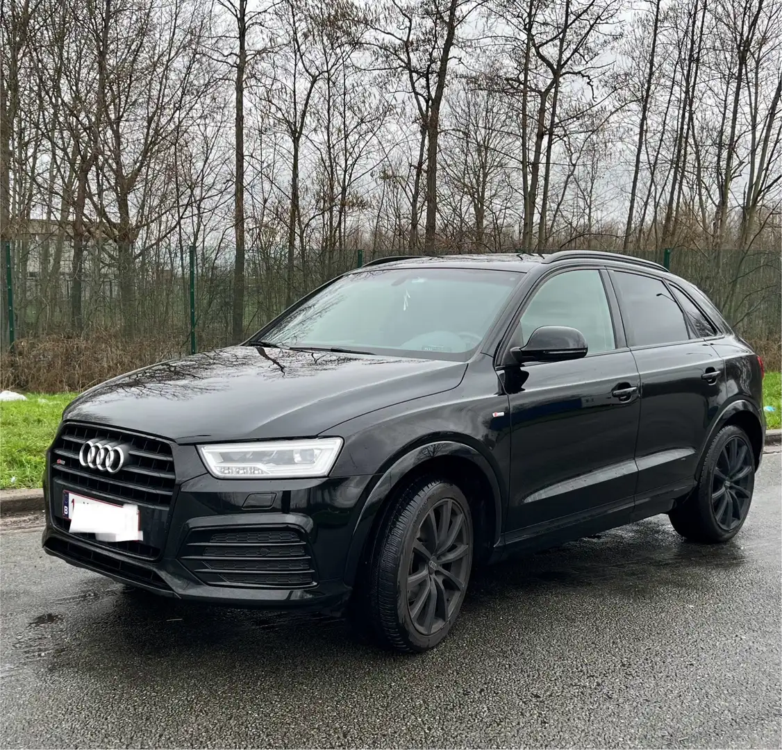 Audi Q3 1.4 TFSI c.o.d Sport S tronic Sline Zwart - 1