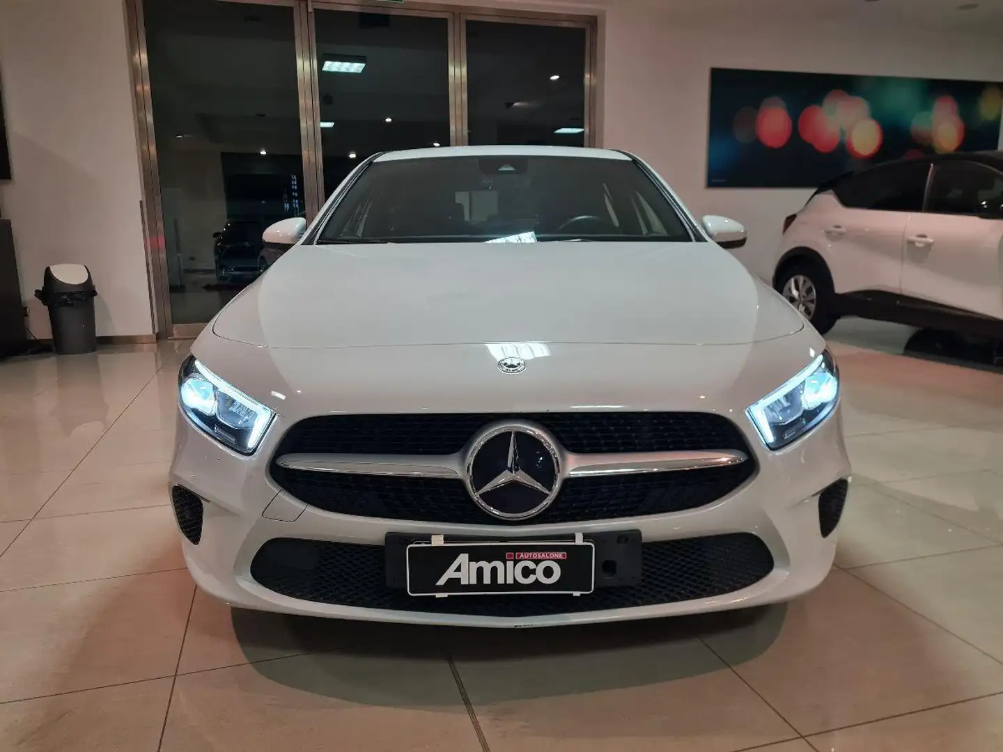 Mercedes-Benz A 180 d Sport White Led Pelle Retroc 2019 Bianco - 2
