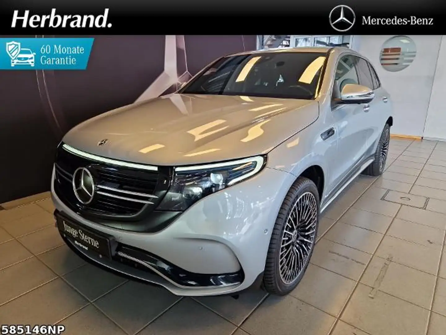 Mercedes-Benz EQC 400 4M AMG Multibeam Memory 360° Schiebedach Plateado - 1