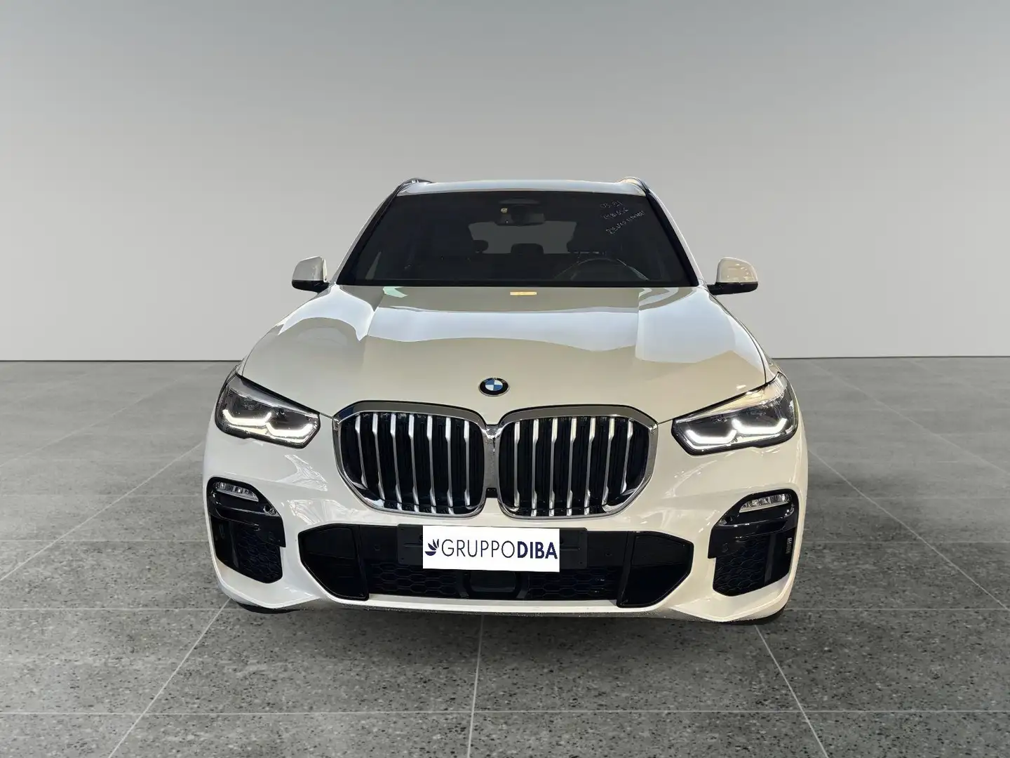 BMW X5 G05 2018 Diesel xdrive30d mhev 48V Msport auto Bianco - 2