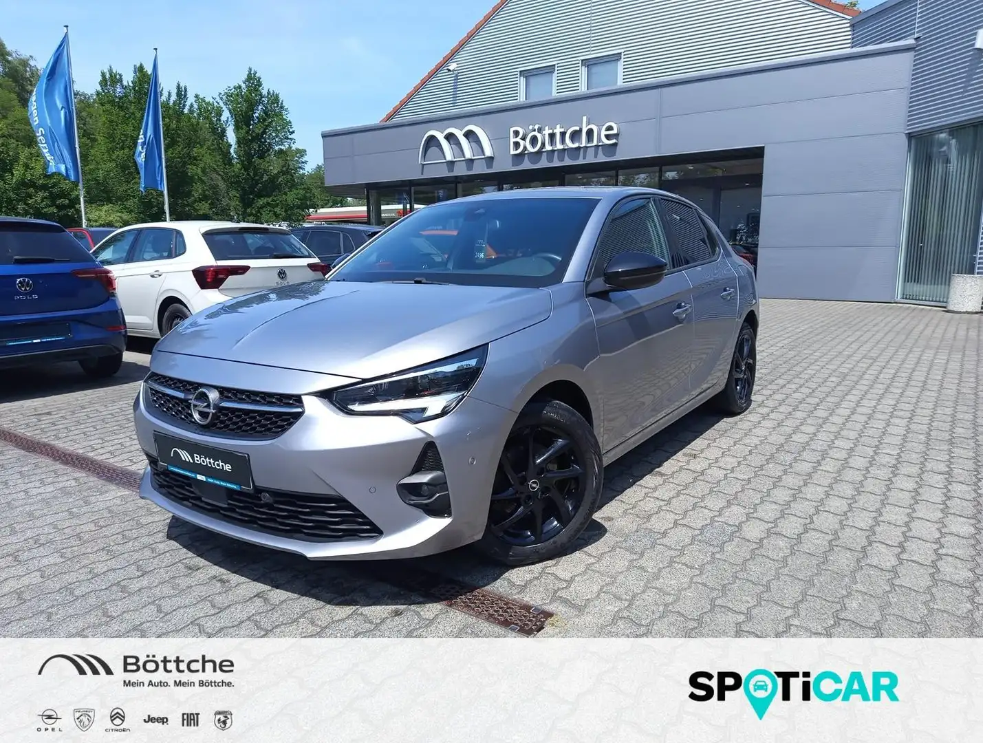 Opel Corsa F 1.2 GS Line Matrix/SHZ/DAB/180°Kamera Grau - 1