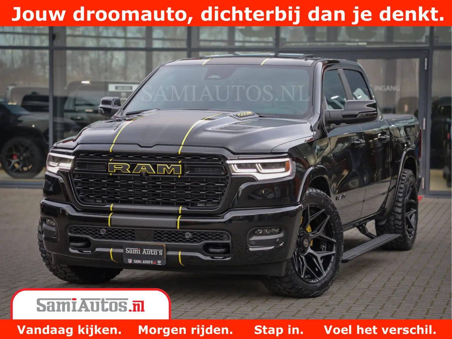 Dodge RAM 1500 Limited Night High Output 540HP 706Nm | Massa Schwarz - 1