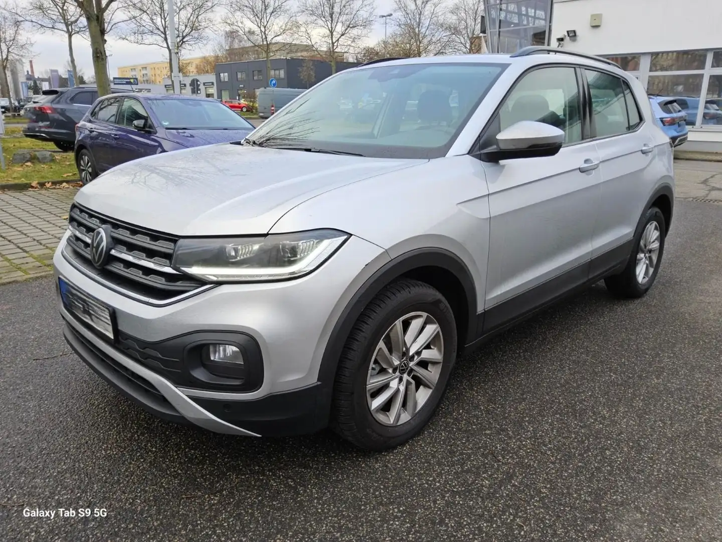 Volkswagen T-Cross 1.0 TSI Life*Navi*LED*Sitzheizung* Silber - 2