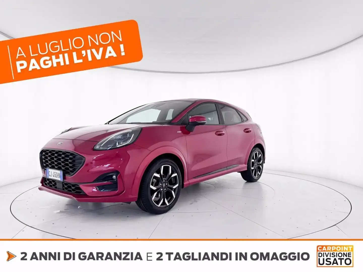 Ford Puma 1.0 ecoboost h st-line x s&s 125cv Rosso - 1