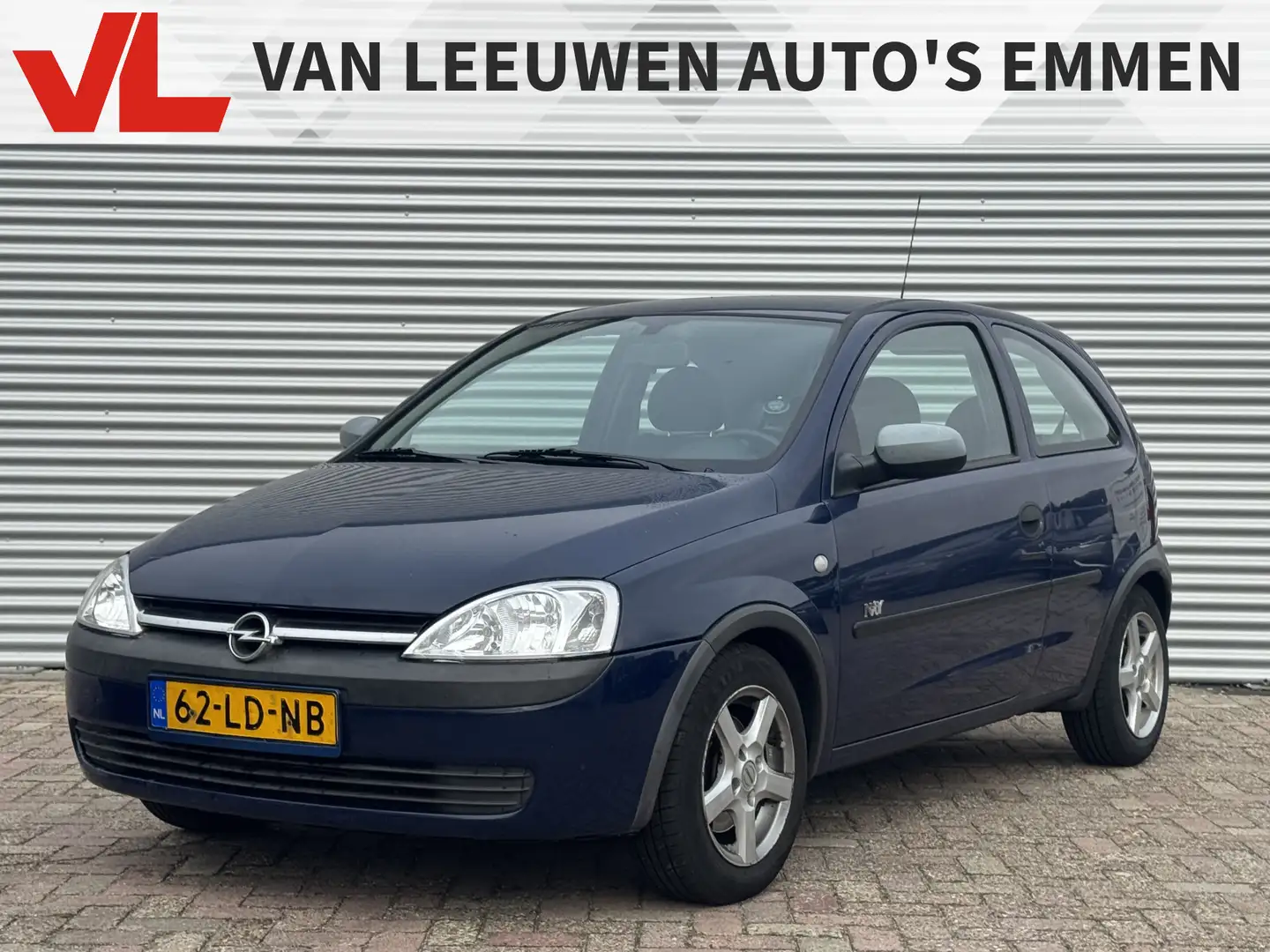 Opel Corsa 1.4-16V Njoy | Zo mee | Lees text | Apk 03-02-2026 Blauw - 1