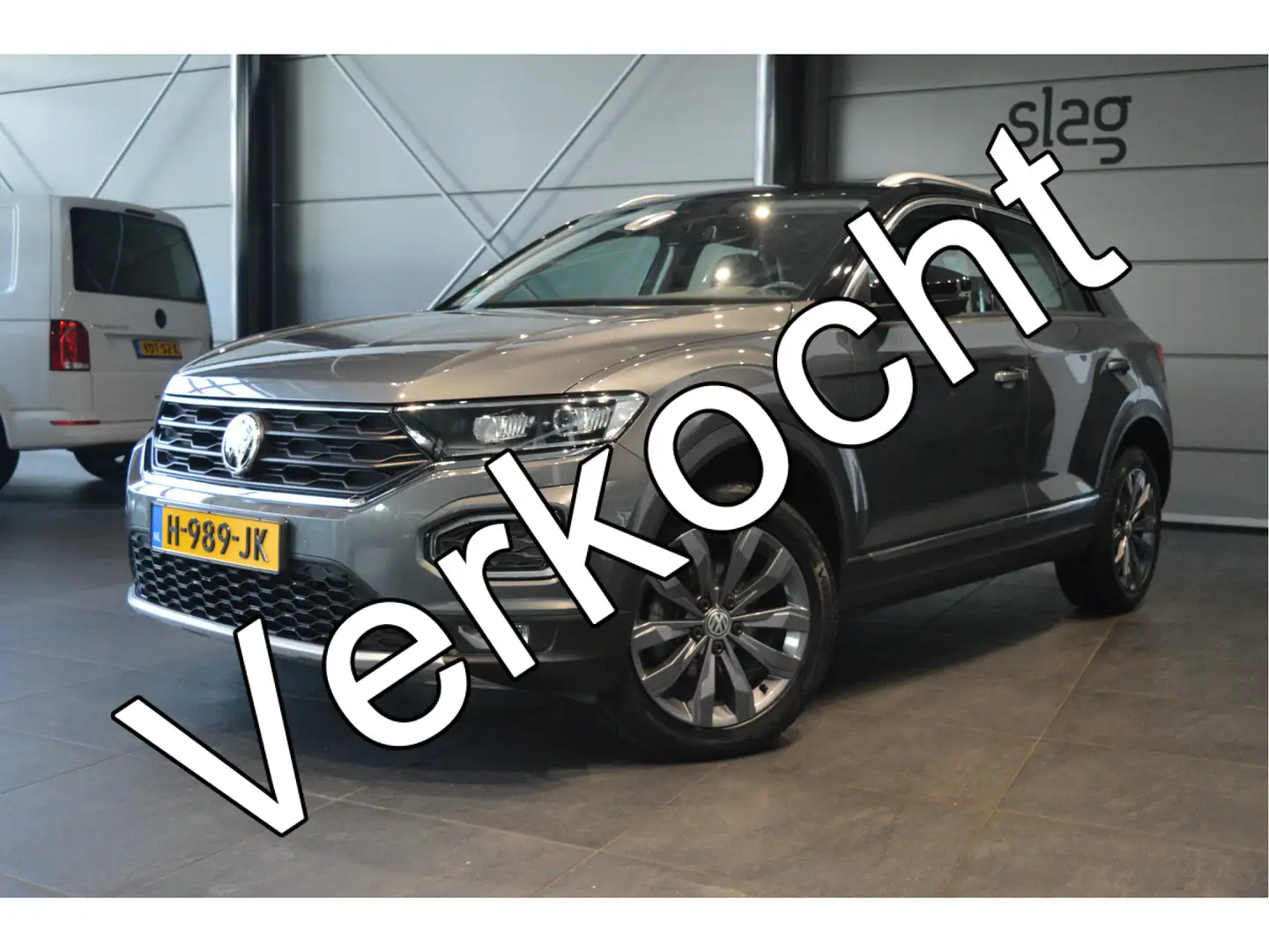 Volkswagen T-Roc 1.0 TSI Style navi clima camera led pdc trekhaak 1 Gris - 1