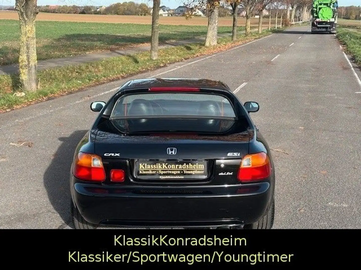 Honda CRX 1.6 ESI Del Sol Leder Klima Liebhaberfzg Schwarz - 2