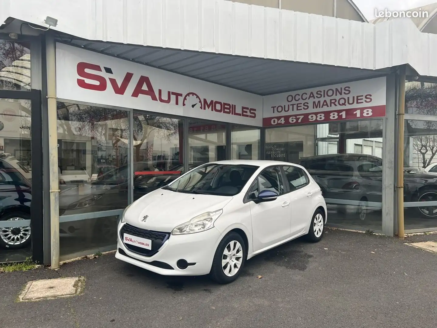 Peugeot 208 1.0 68 ch VTi Like 5p Blanc - 1