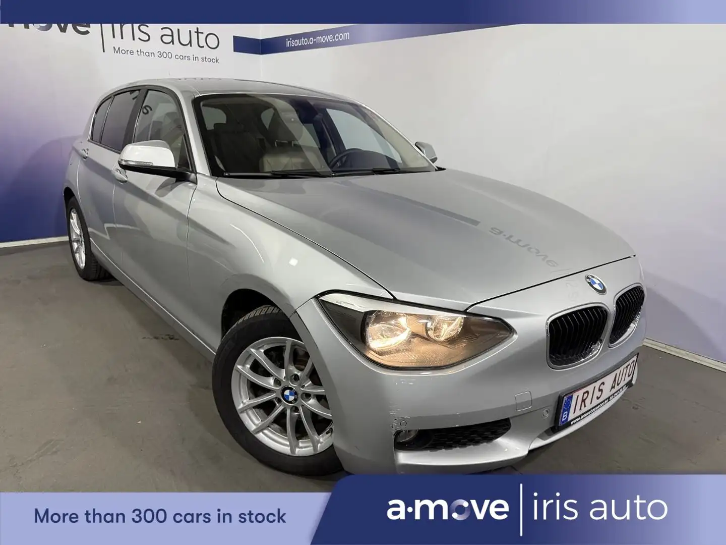BMW 118 HATCHBACK | ESSENCE | AUTO | CUIR | 1 PROP Argent - 1