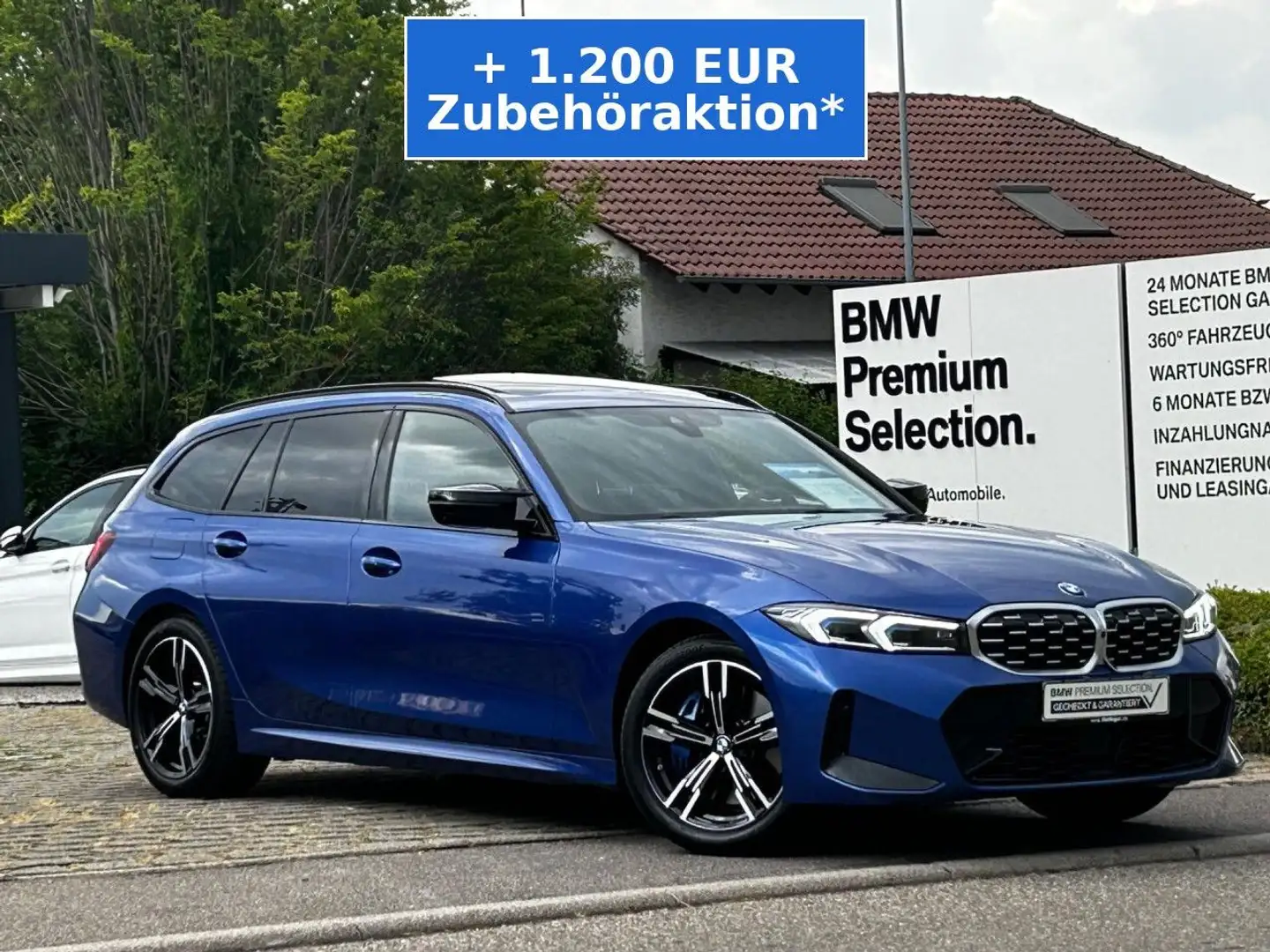 BMW 340 Md T.xDr.Leder SurView.PanoDach ACC HUD AHK LED Blu/Azzurro - 2