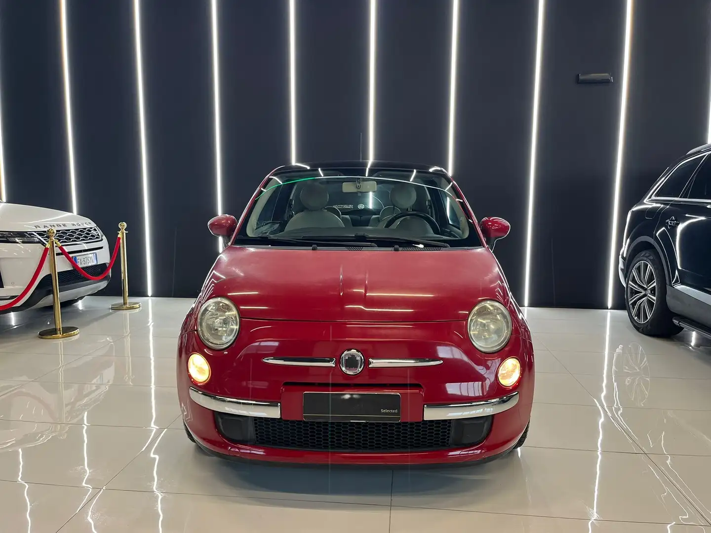 Fiat 500 1.2 Lounge 69cv OK NEOPATENTATI Rosso - 2