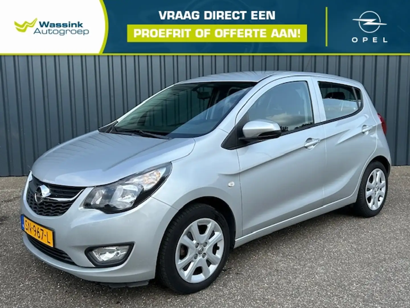 Opel Karl 1.0 ecoFLEX 75pk Selection | Airco | pakeersensore Grijs - 1
