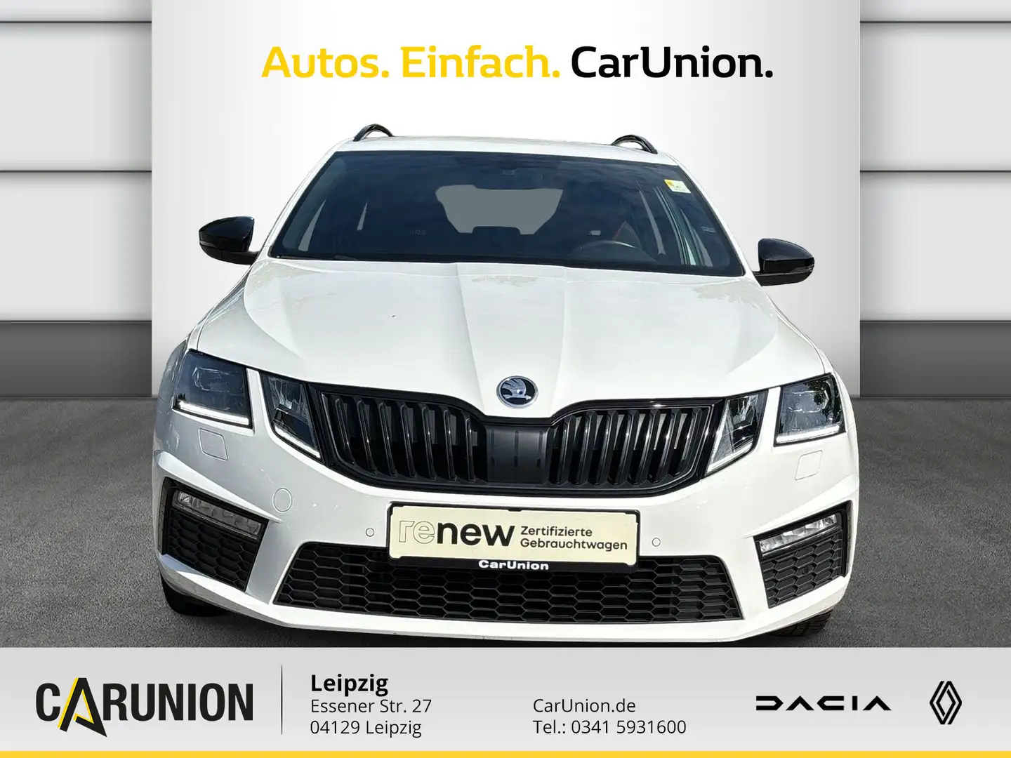 Skoda Octavia Combi 2.0 TSI RS Weiß - 2