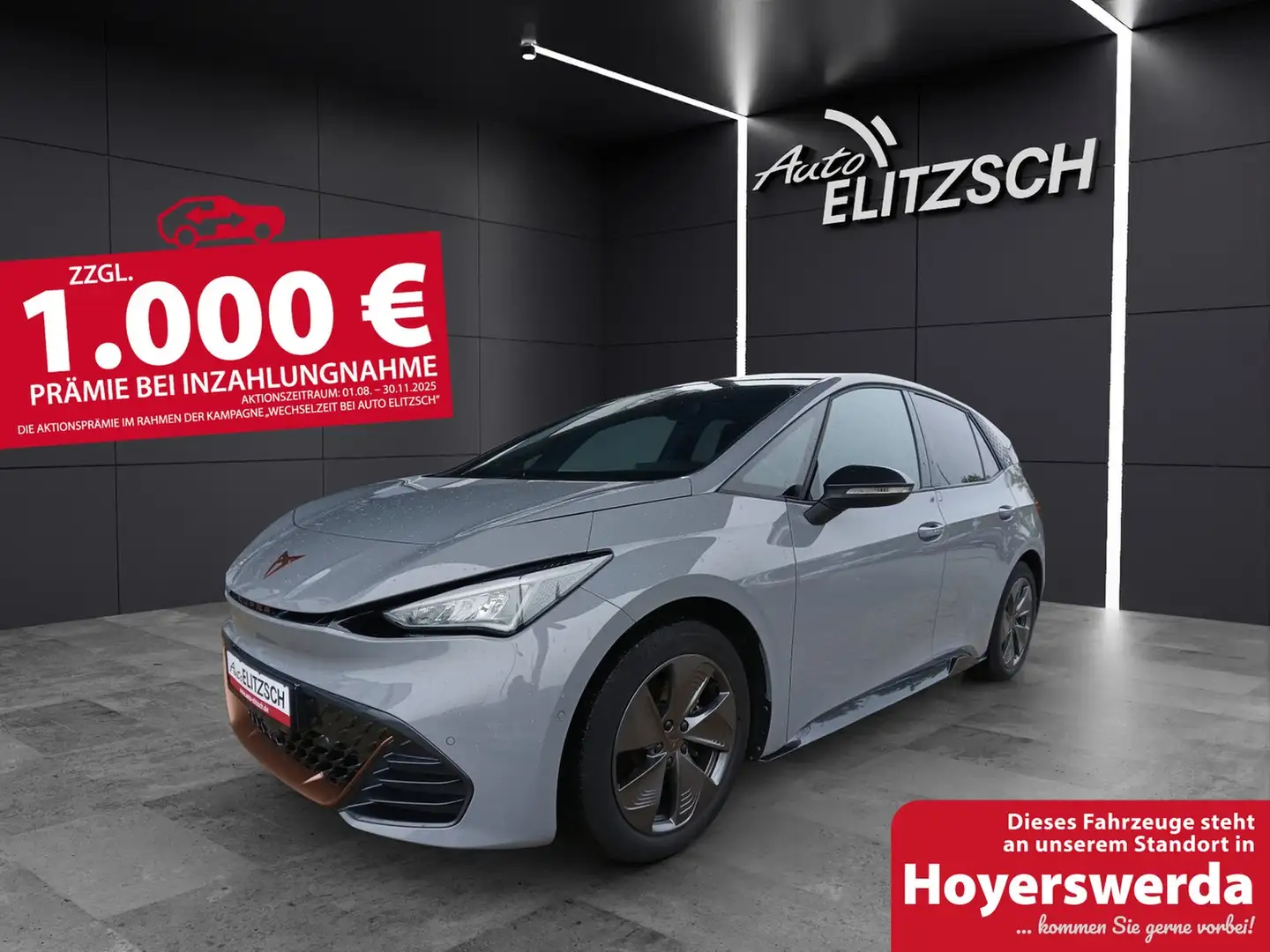 CUPRA Born LED Navi Pano ACC RFK 18" Grau - 1