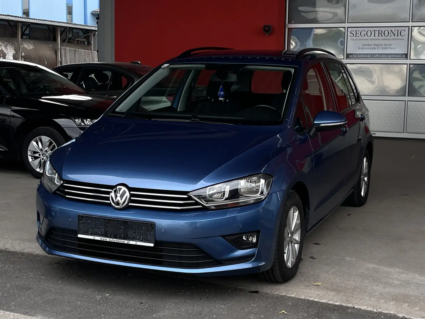 Volkswagen Golf Sportsvan Comfortline BMT 1,2 TSI *AHK*PDC*SHZ* Bleu - 2