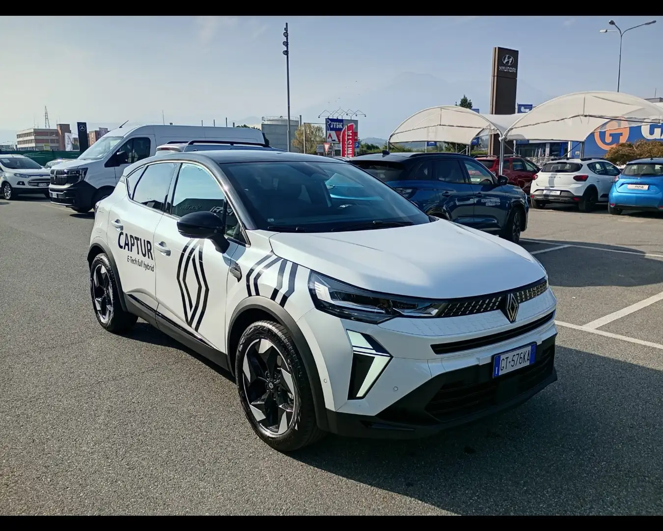 Renault Captur 1.6 E-Tech full hybrid Techno 145cv Bianco - 1