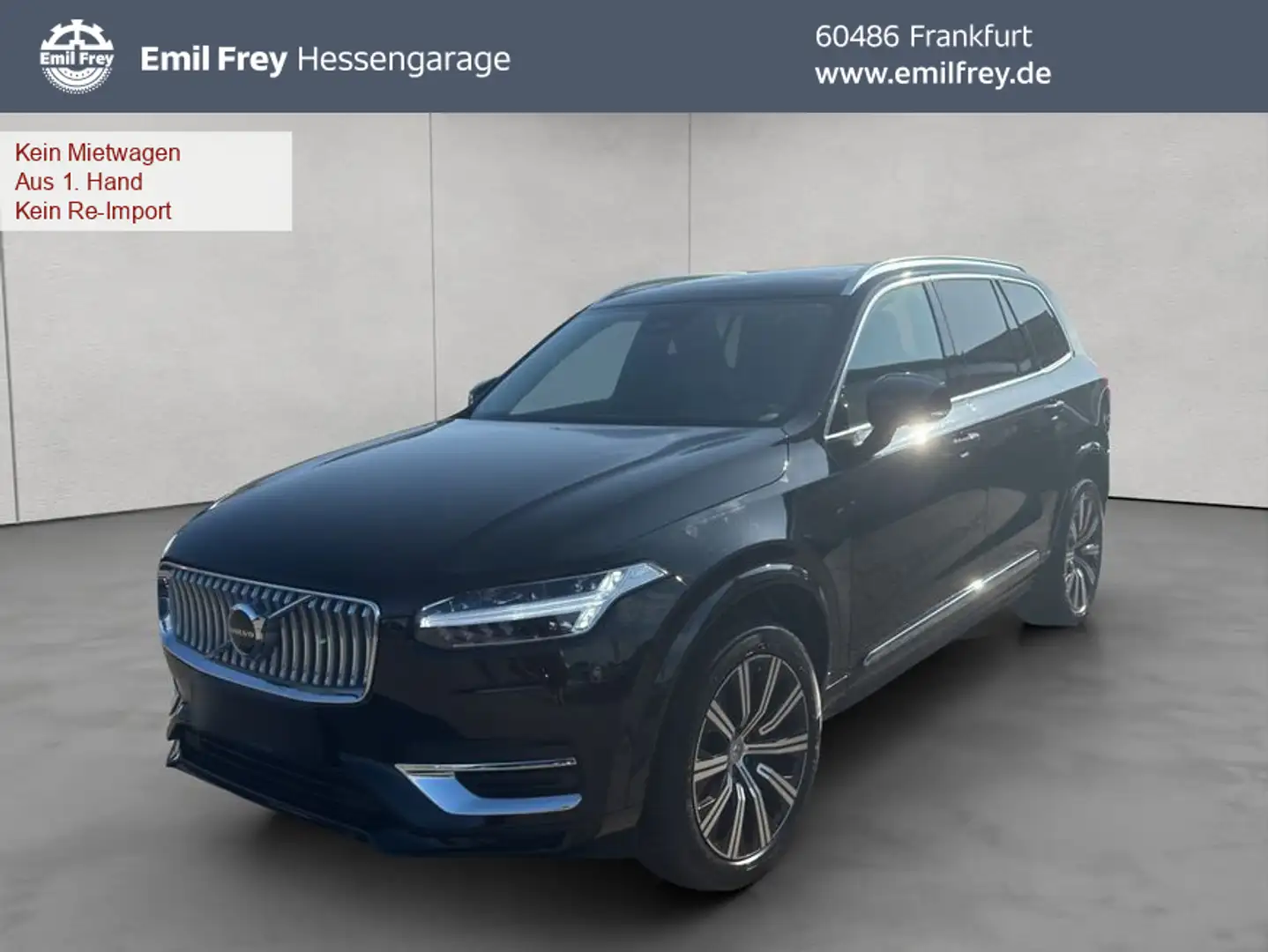 Volvo XC90 XC90 B5 AWD Plus-Bright 7S Glasd Stdhzg 360°Leder Schwarz - 1