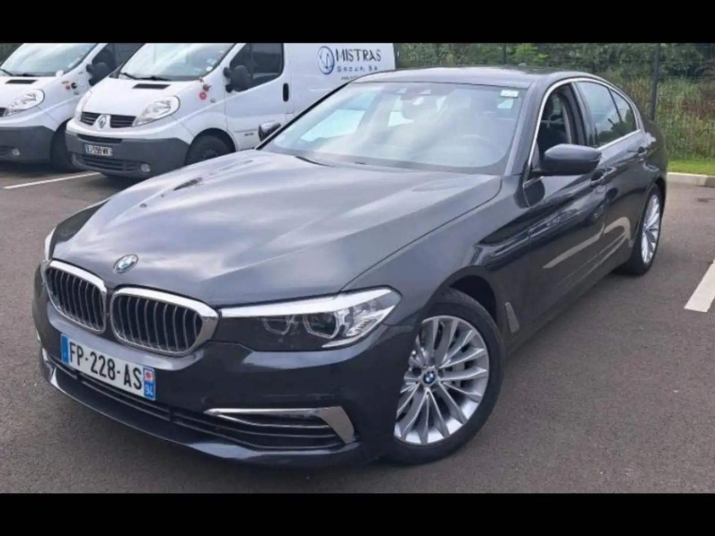 BMW 530 530iA xDrive 252ch Luxury Euro6d-T Gris - 1