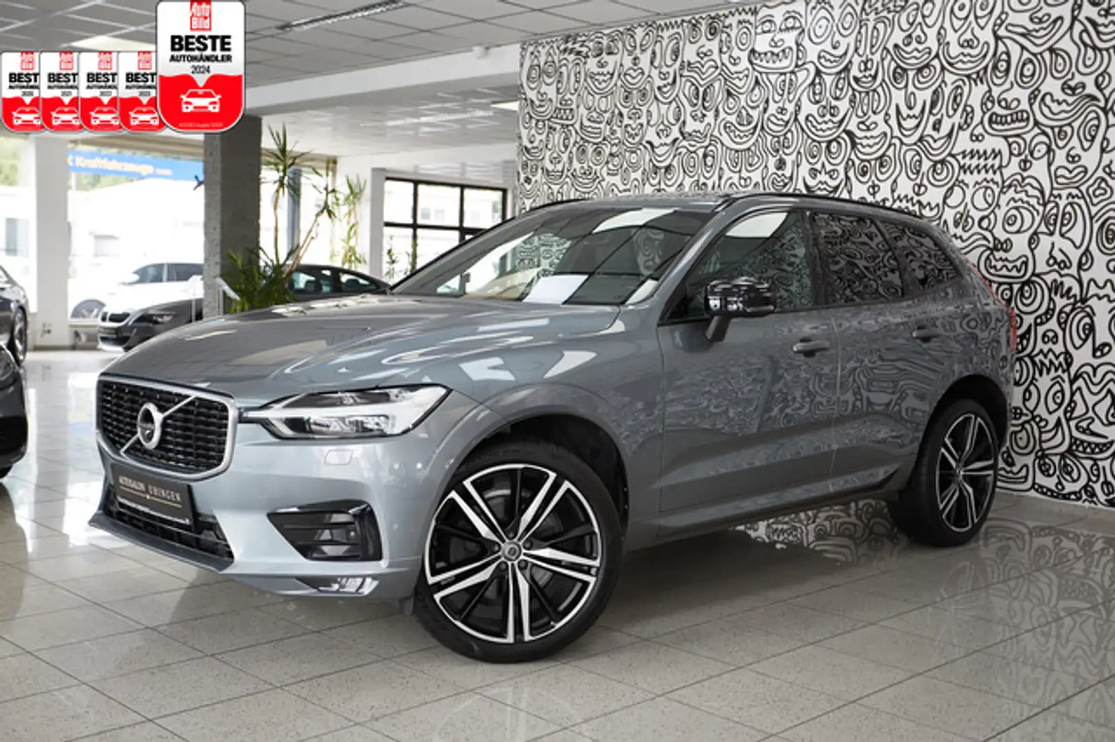 Volvo XC60 B5 AWD*R-DESIGN*INSCRIPTION*LUFT*PANO*B&W* Grau - 1
