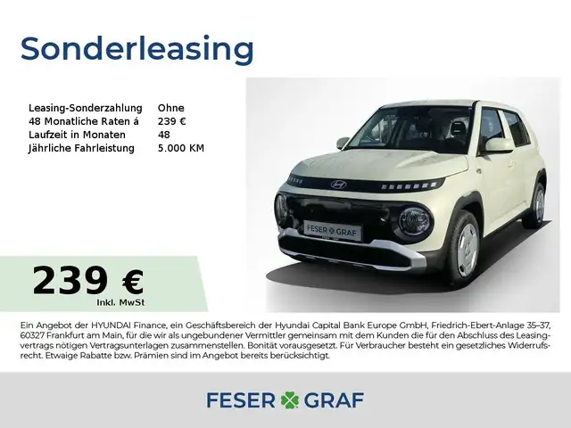 Hyundai Inster SELECT NAVI KAMERA CARPLAY KLIMA USB