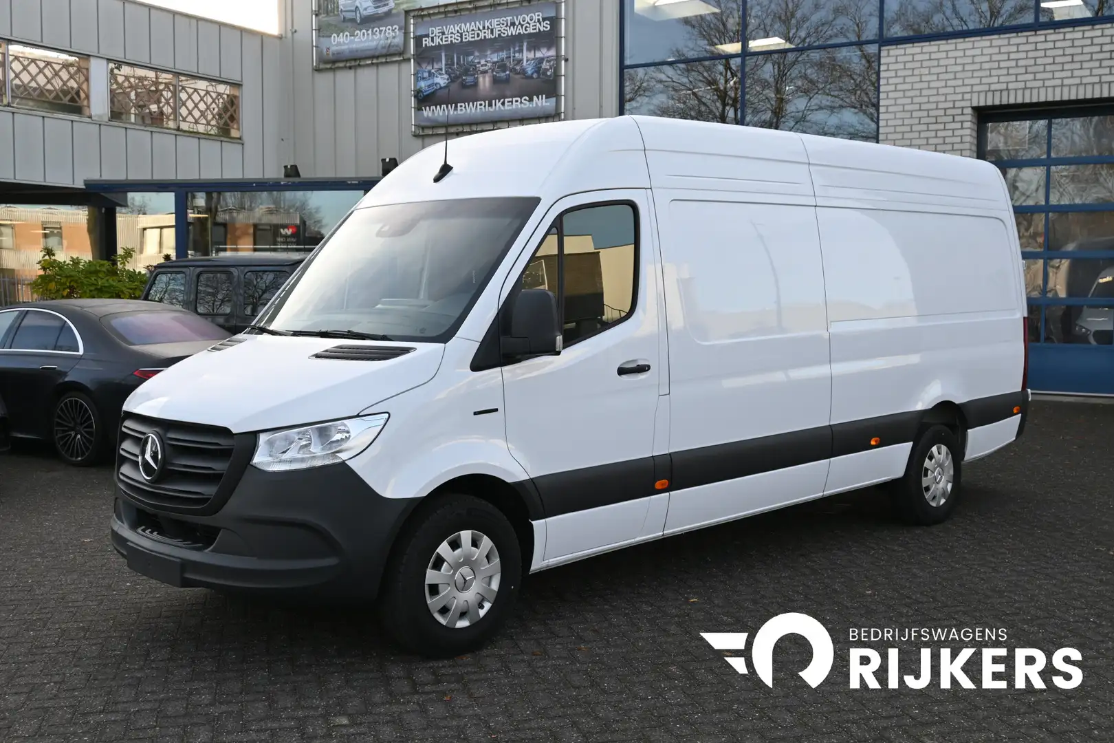 Mercedes-Benz 450 eSprinter 314/414 L3H2 km Reikwijdte WLTP Pro 113k Blanco - 1