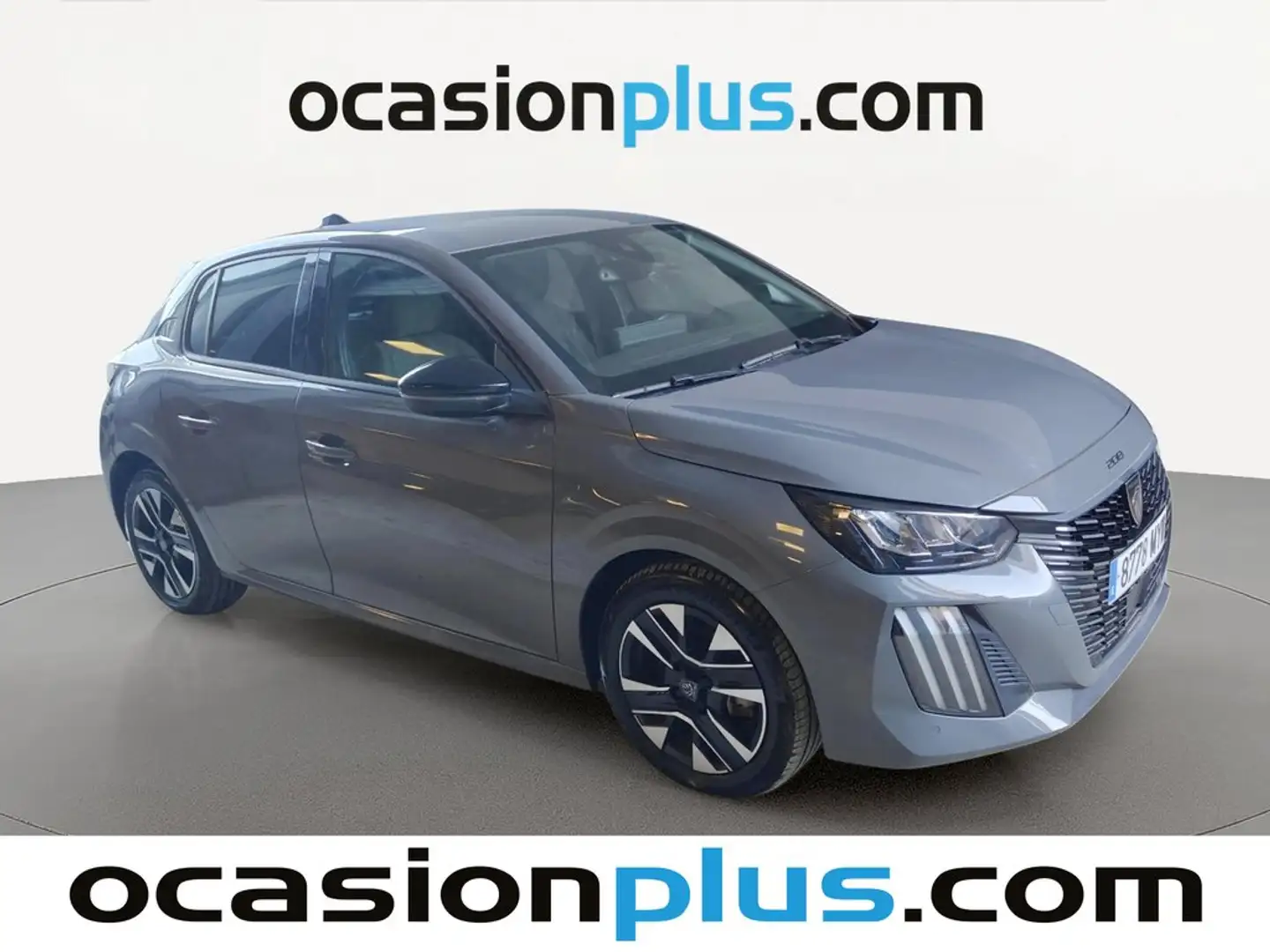Peugeot 208 1.2 Puretech S&S Allure 100 Gris - 2