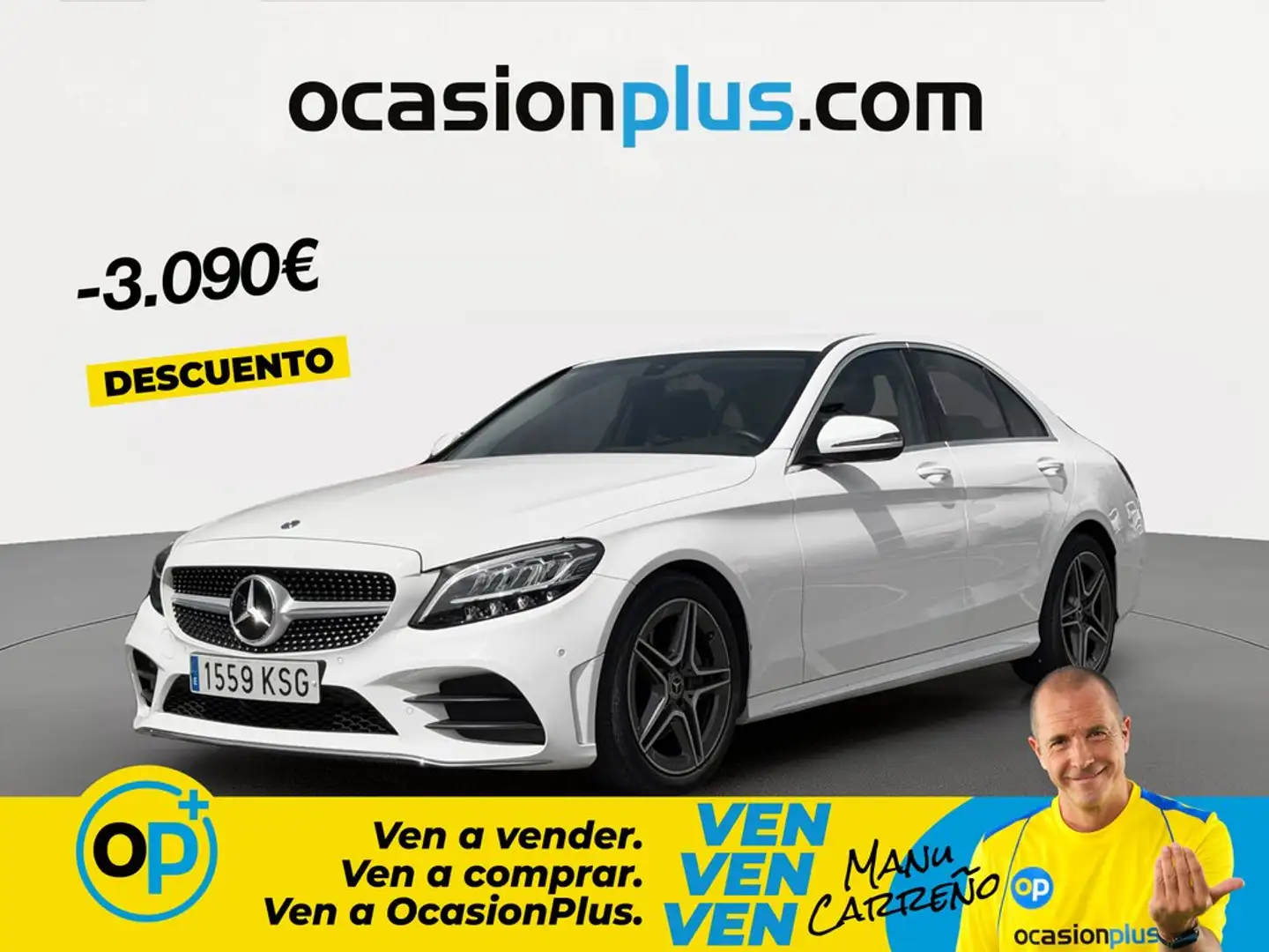 Mercedes-Benz C 200 200d 9G-Tronic Blanco - 1