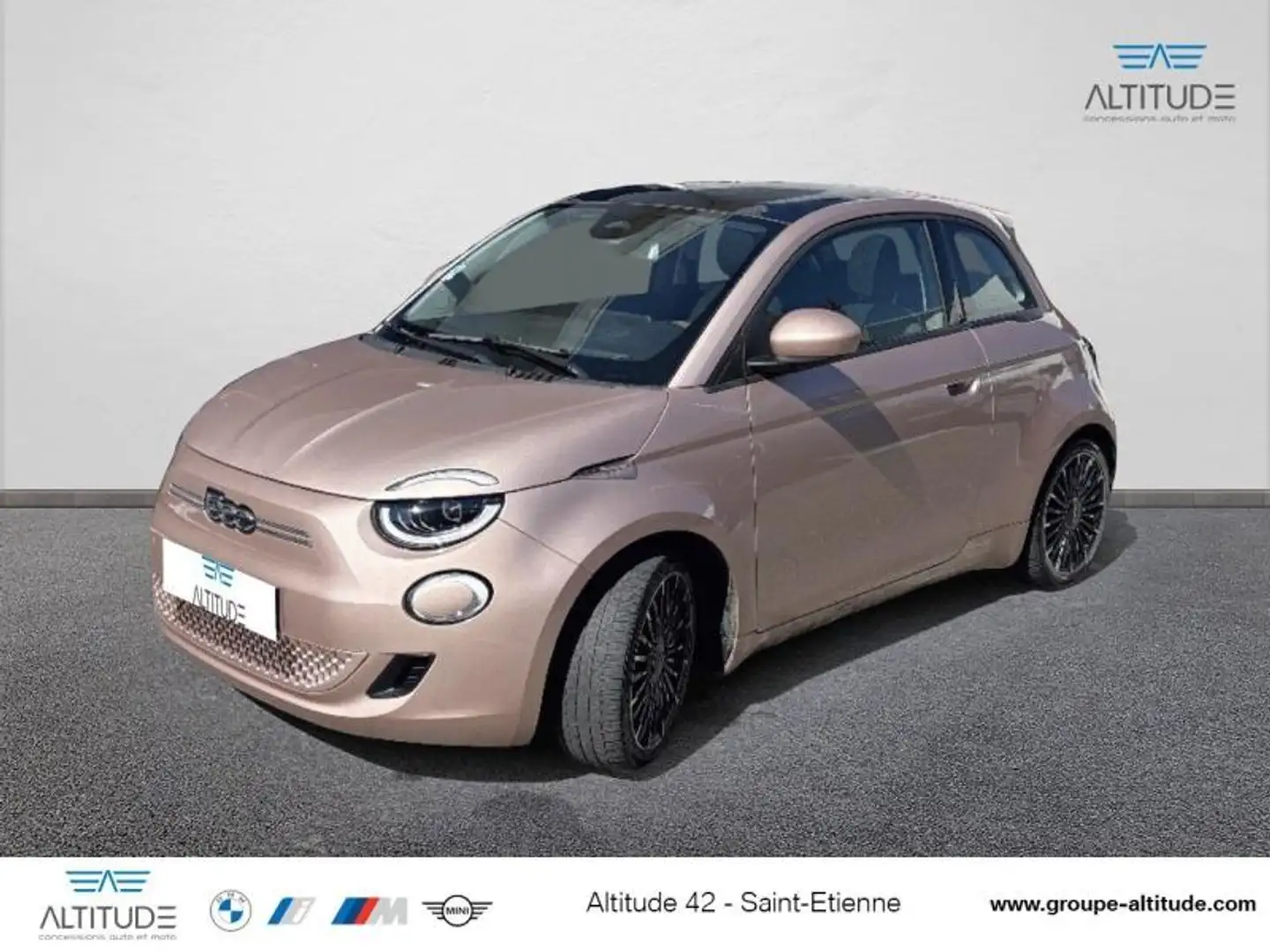 Fiat 500e e 118ch Icône Plus (Pack Magic Eye) Blanc - 1