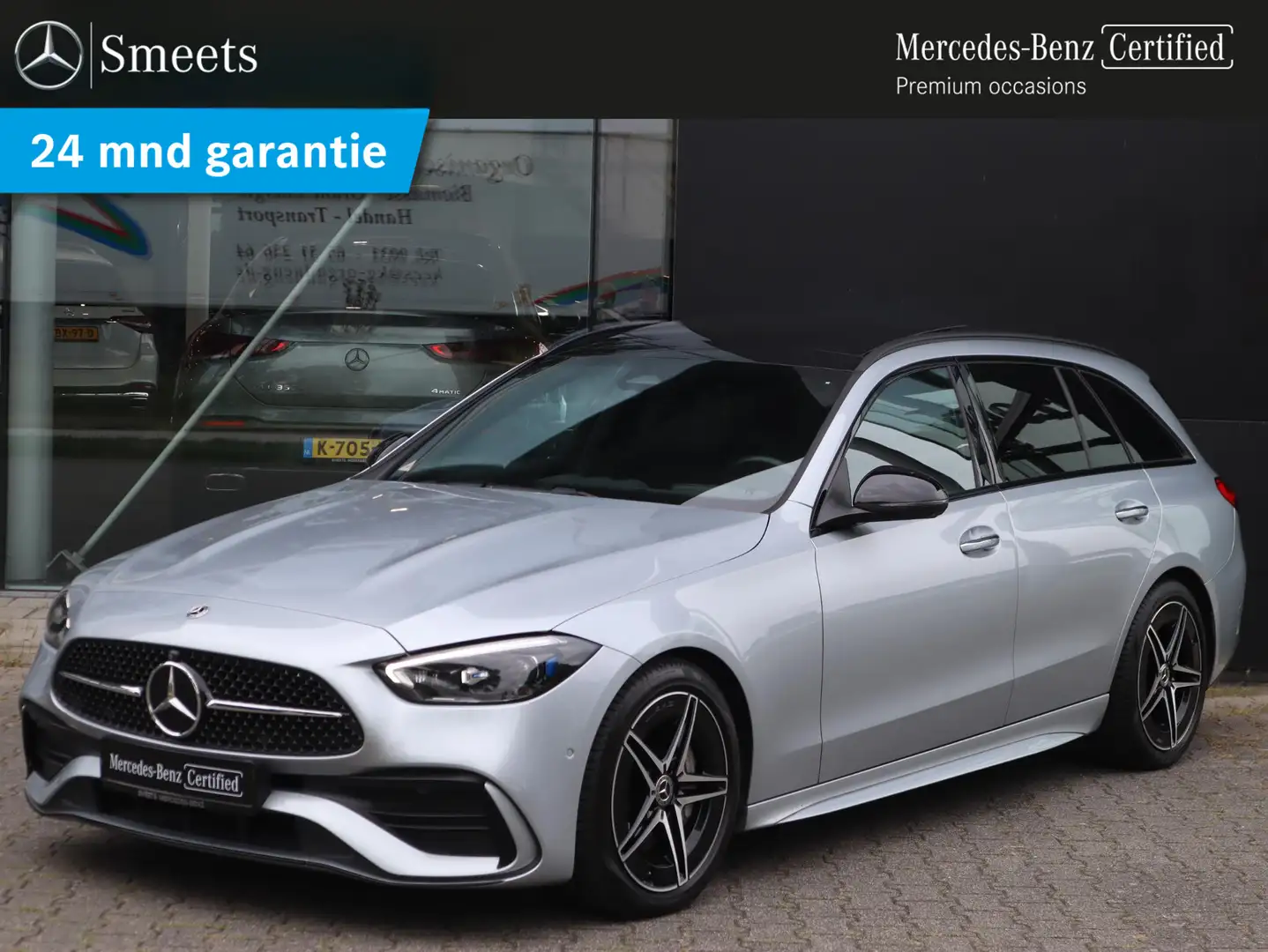 Mercedes-Benz C 180 Estate AMG Line Grijs - 1