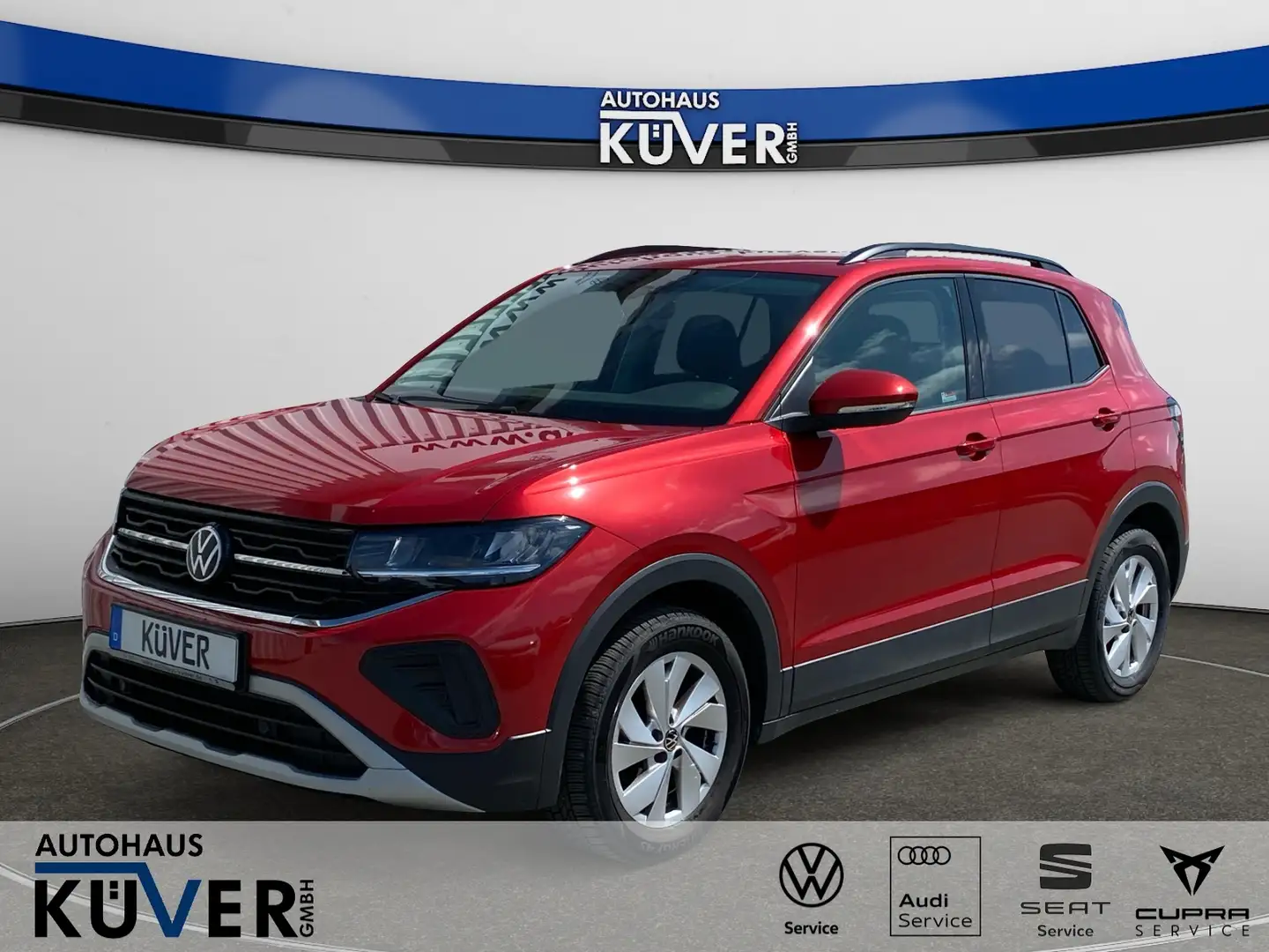 Volkswagen T-Cross Life 1,0 TSI DSG ACC+LED+Shzg.+16´´ Rot - 1