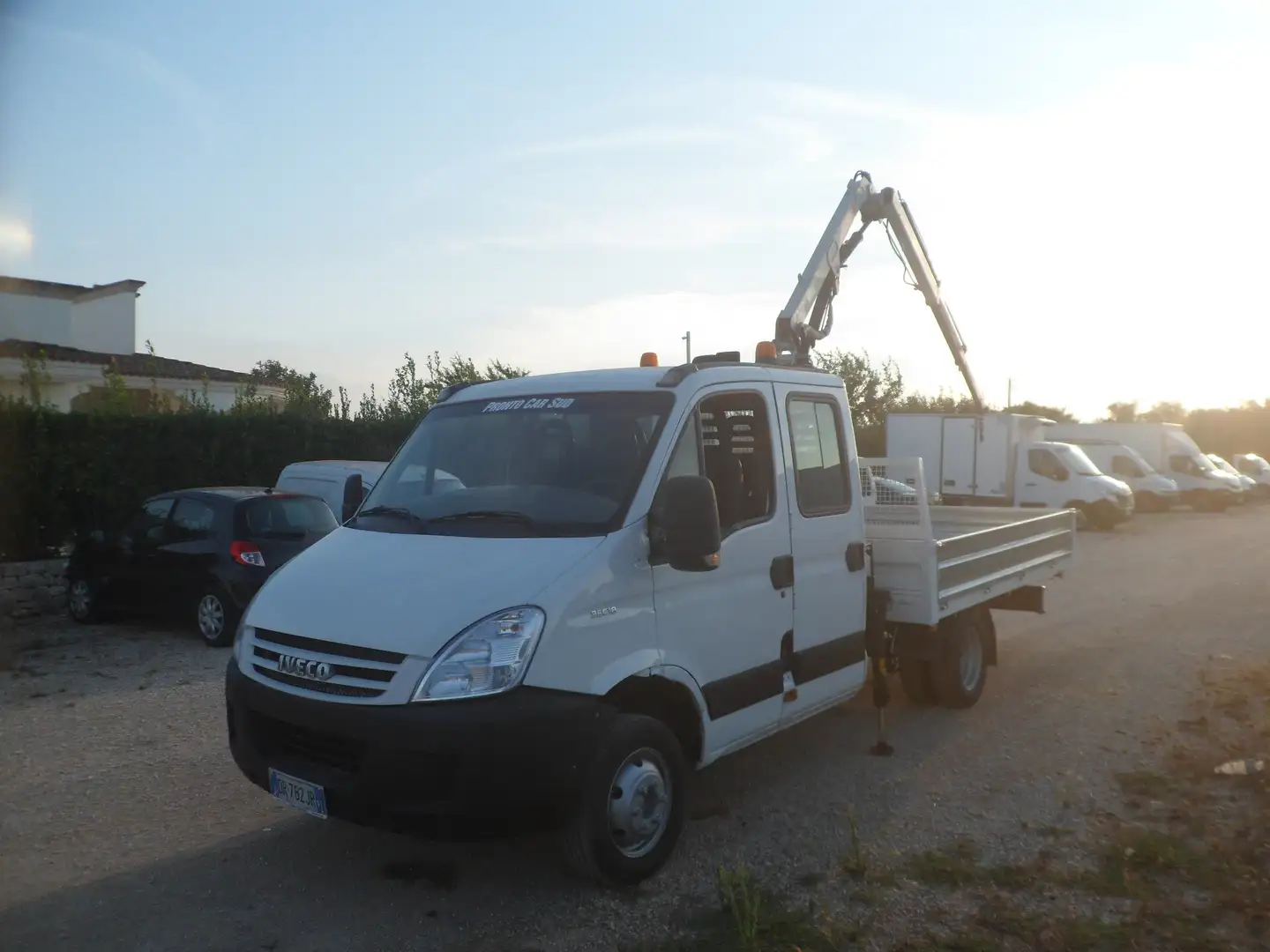 Iveco Daily 35c18 doppia cabina cassone fisso Bianco - 1