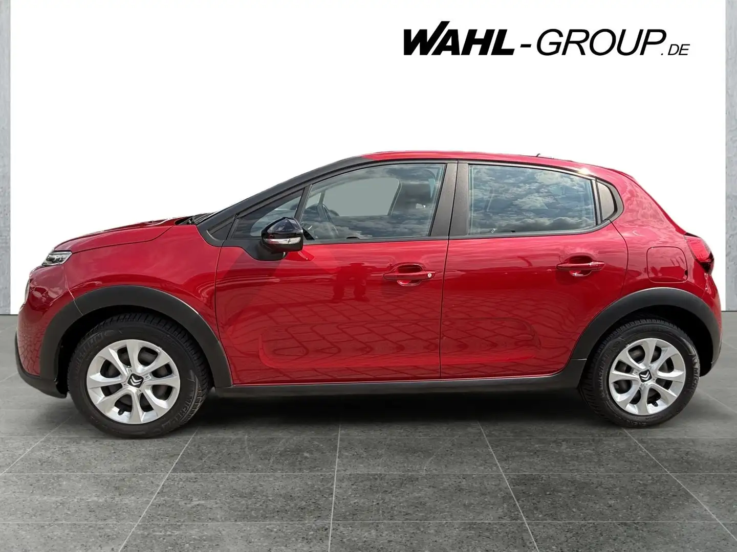 Citroen C3 1.2 PureTech VTI 82 Feel*BT*PDC*8-Fach Bereift* Rood - 2