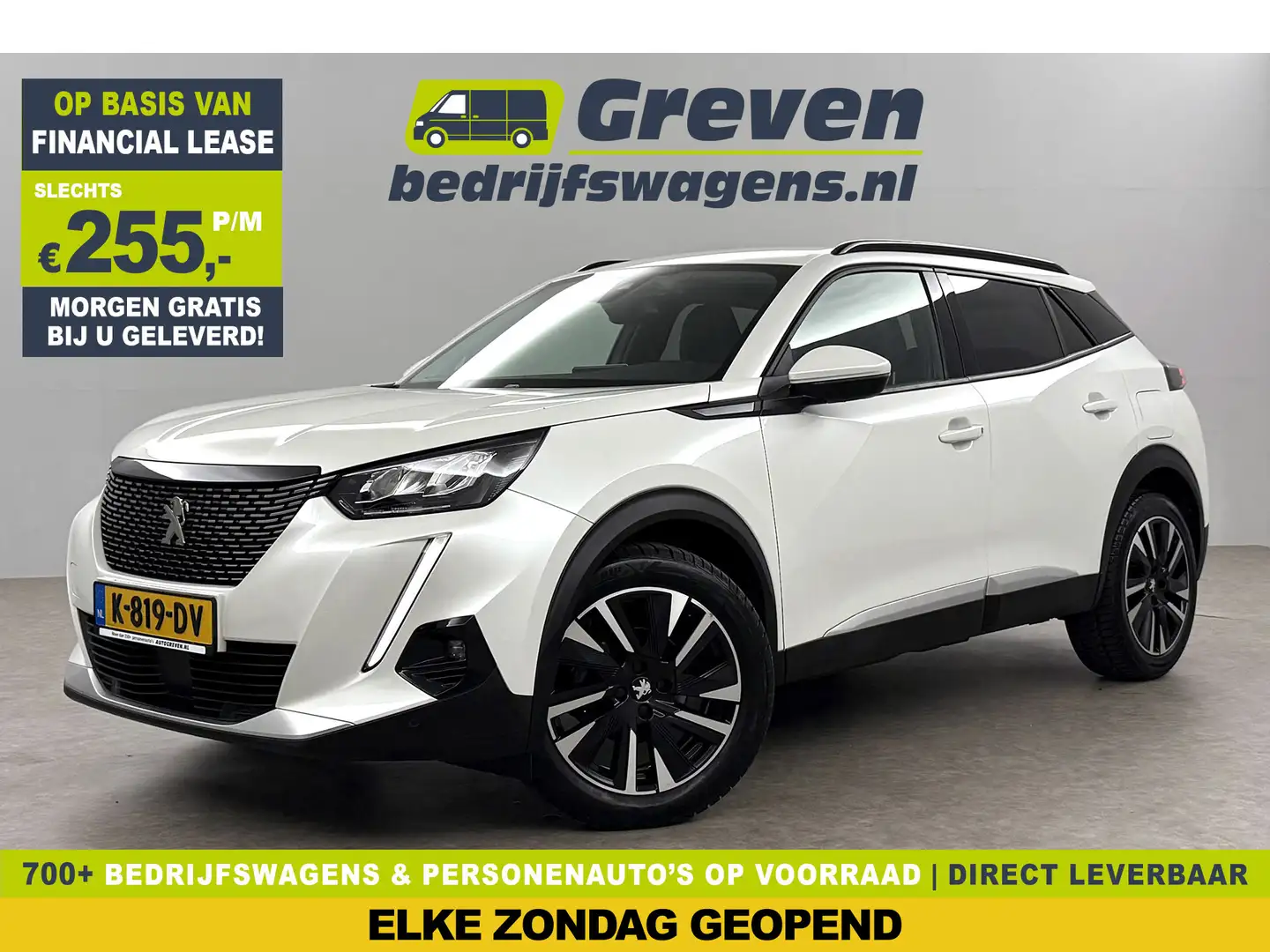 Peugeot 2008 1.2 PureTech 360 Camera LED Virtual Trekhaak Parel Bianco - 1