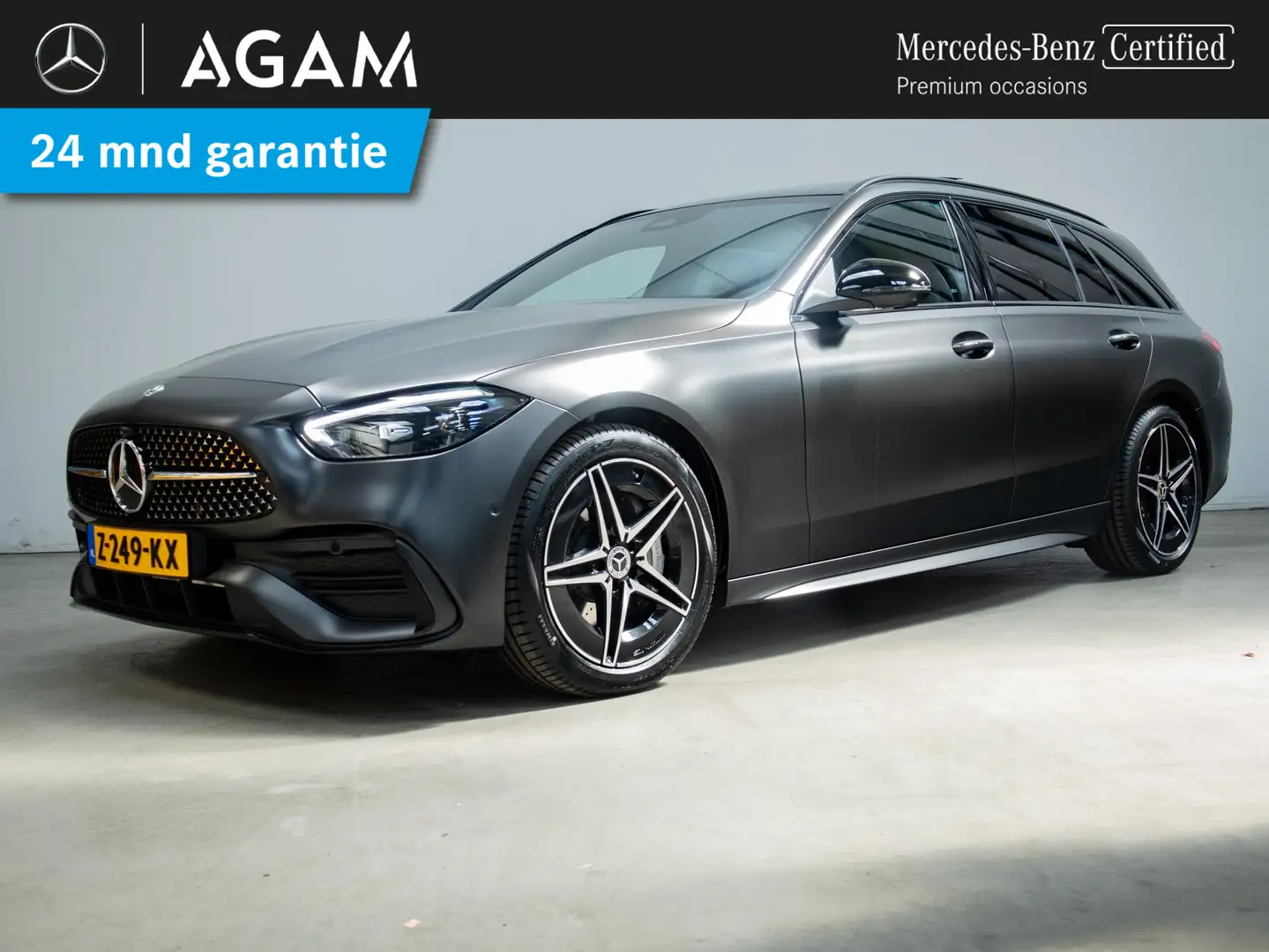 Mercedes-Benz C 180 Estate AMG Line Premium | Panorama dak | Trekhaak Grijs - 1