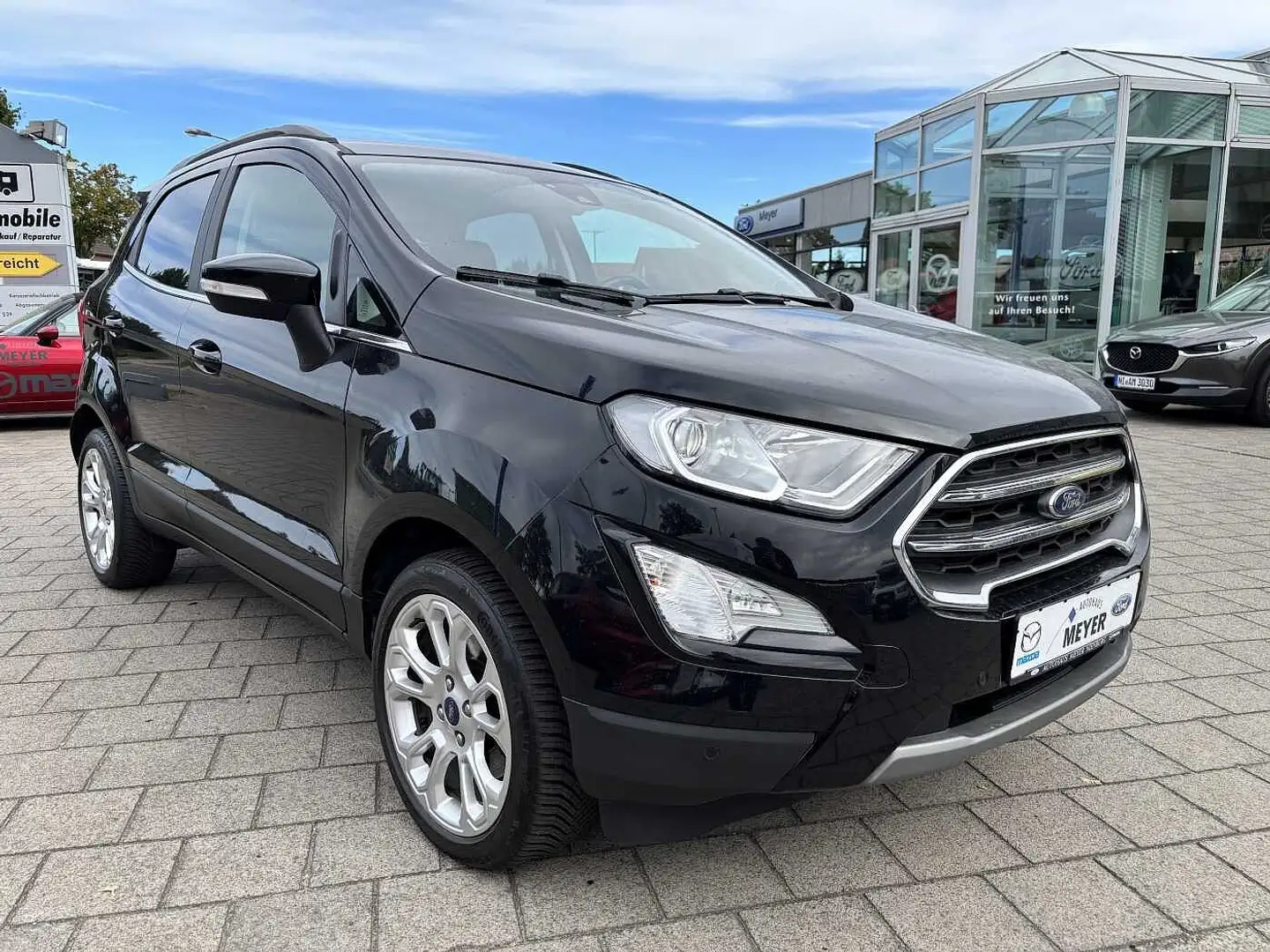 Ford EcoSport 1.0 EcoBoost Titanium Navi/Kamera Noir - 1