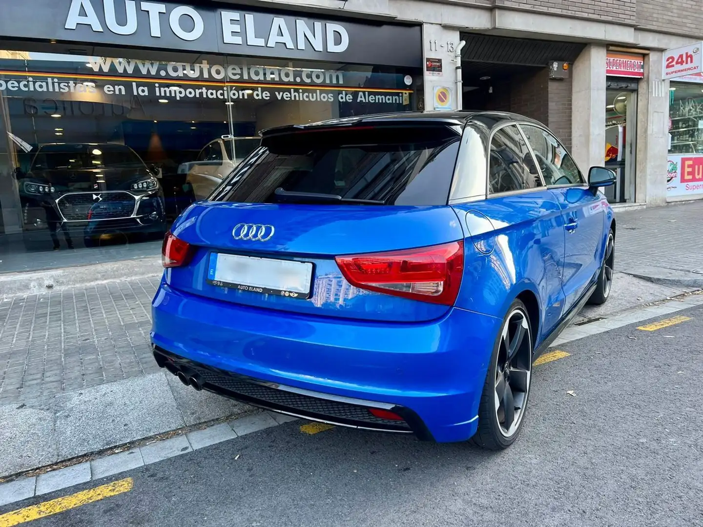 Audi A1 1.4 TFSI Attraction S-Tronic Blu/Azzurro - 1