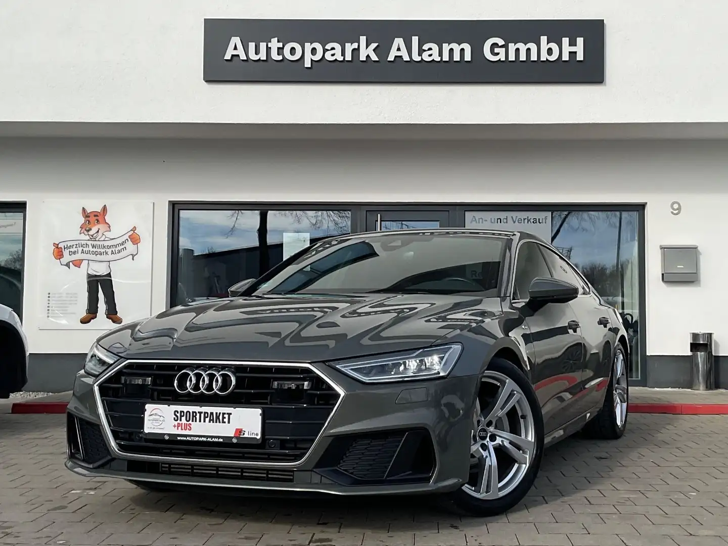 Audi A7 Sportback 45 TFSI S-Tron. S-Line ACC Lane 20° Grau - 1