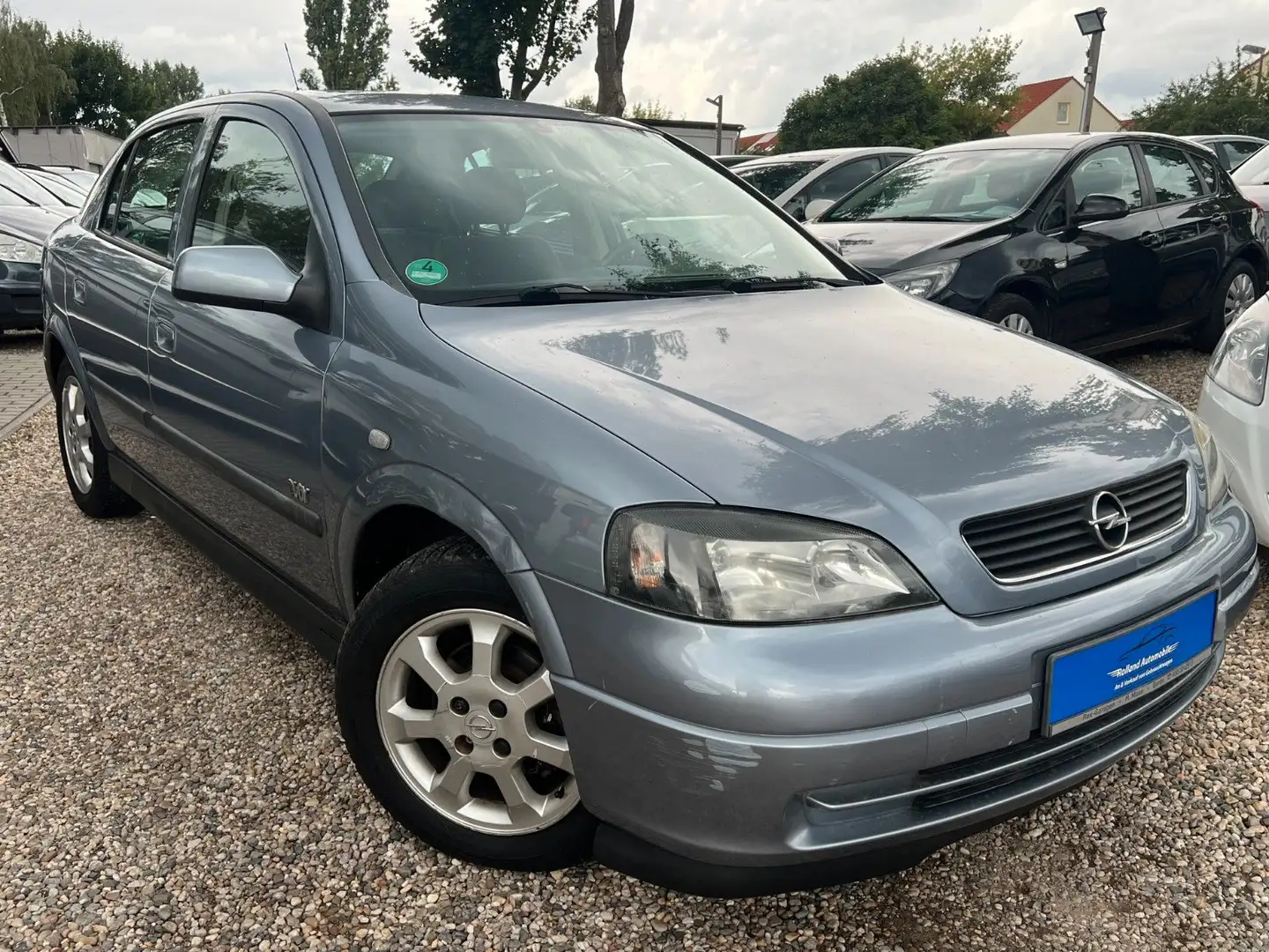Opel Astra G Njoy*2.HD*Klima*Aut*Alus*TÜV NEU Silber - 1