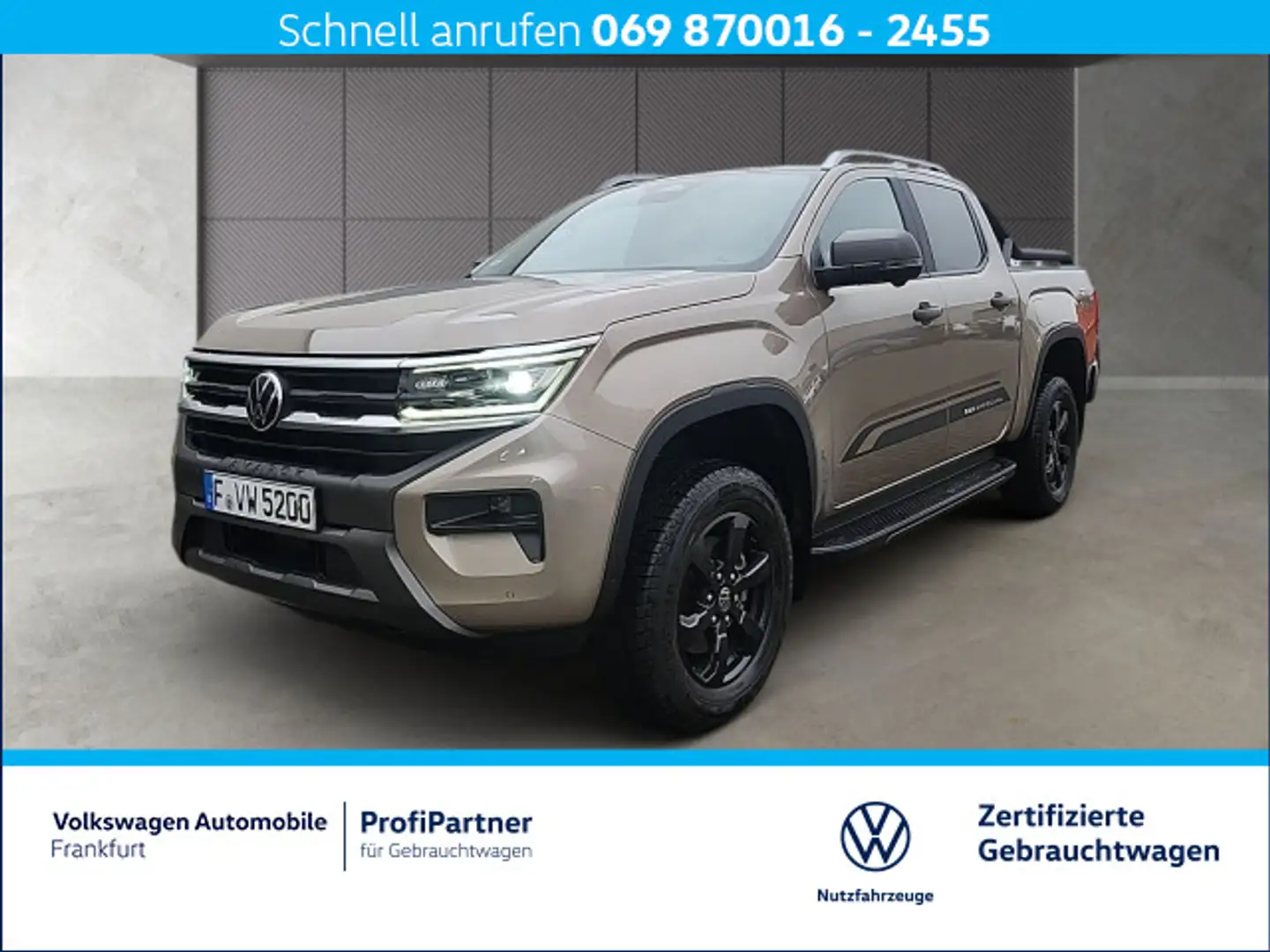 Volkswagen Amarok DoubleCab 3.0 TDI PanAmericana Navi IQ.Li Beige - 1
