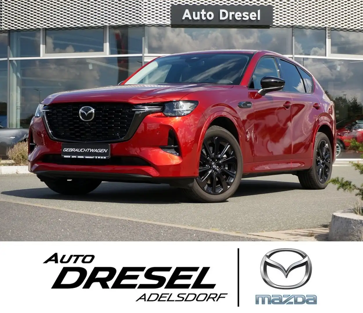 Mazda CX-60 Homura | PHEV Automatik Allrad | Leder schwarz | D Rouge - 1
