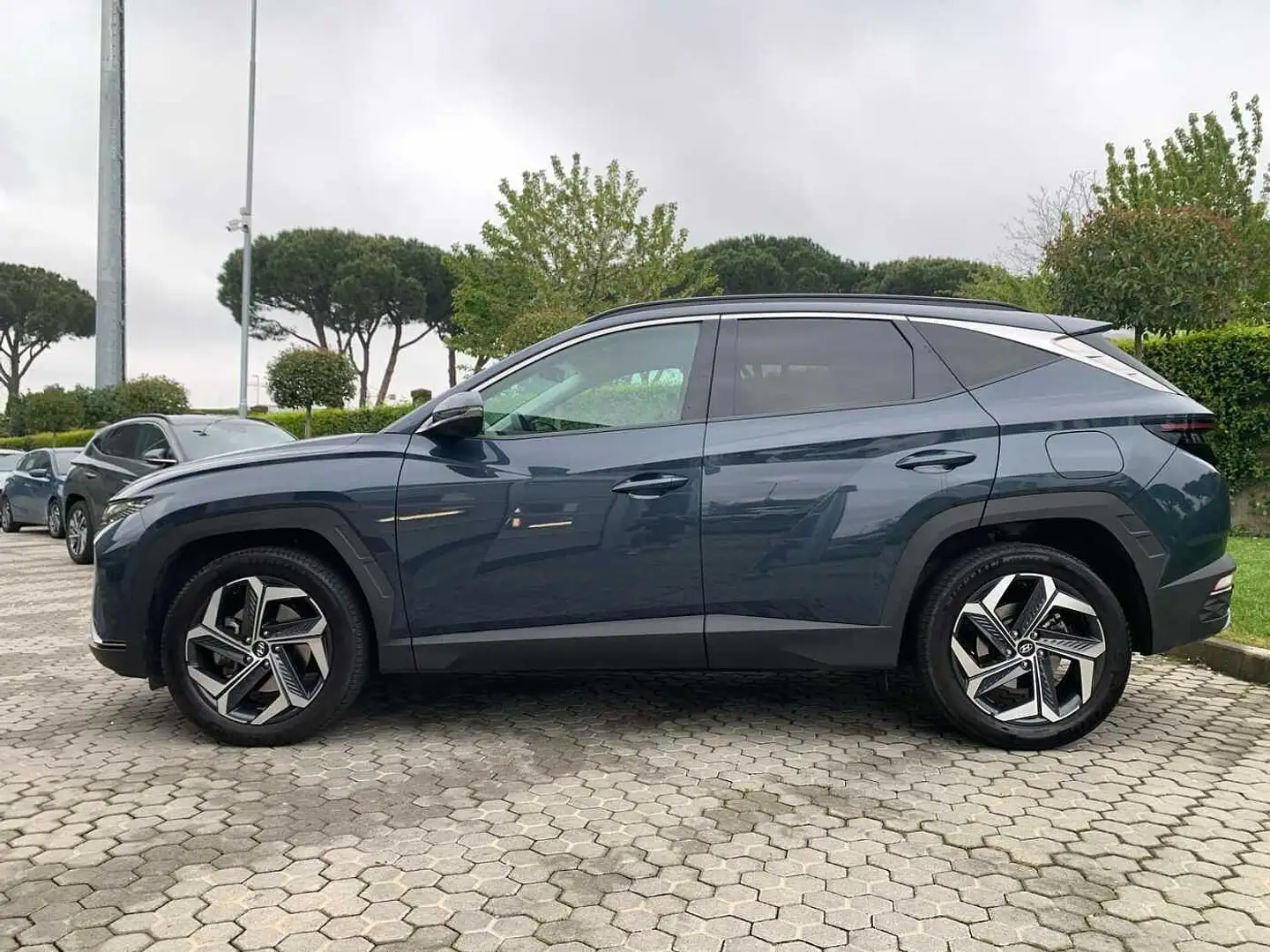 Hyundai TUCSON 3ª serie 1.6 HEV 4WD aut. Exellence Bleu - 2