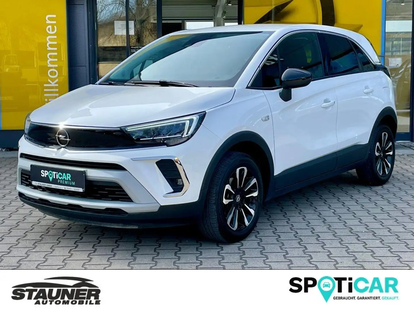 Opel Crossland Elegance *180°KAMERA*NAVIGATION PRO*PDC*LED* Weiß - 1