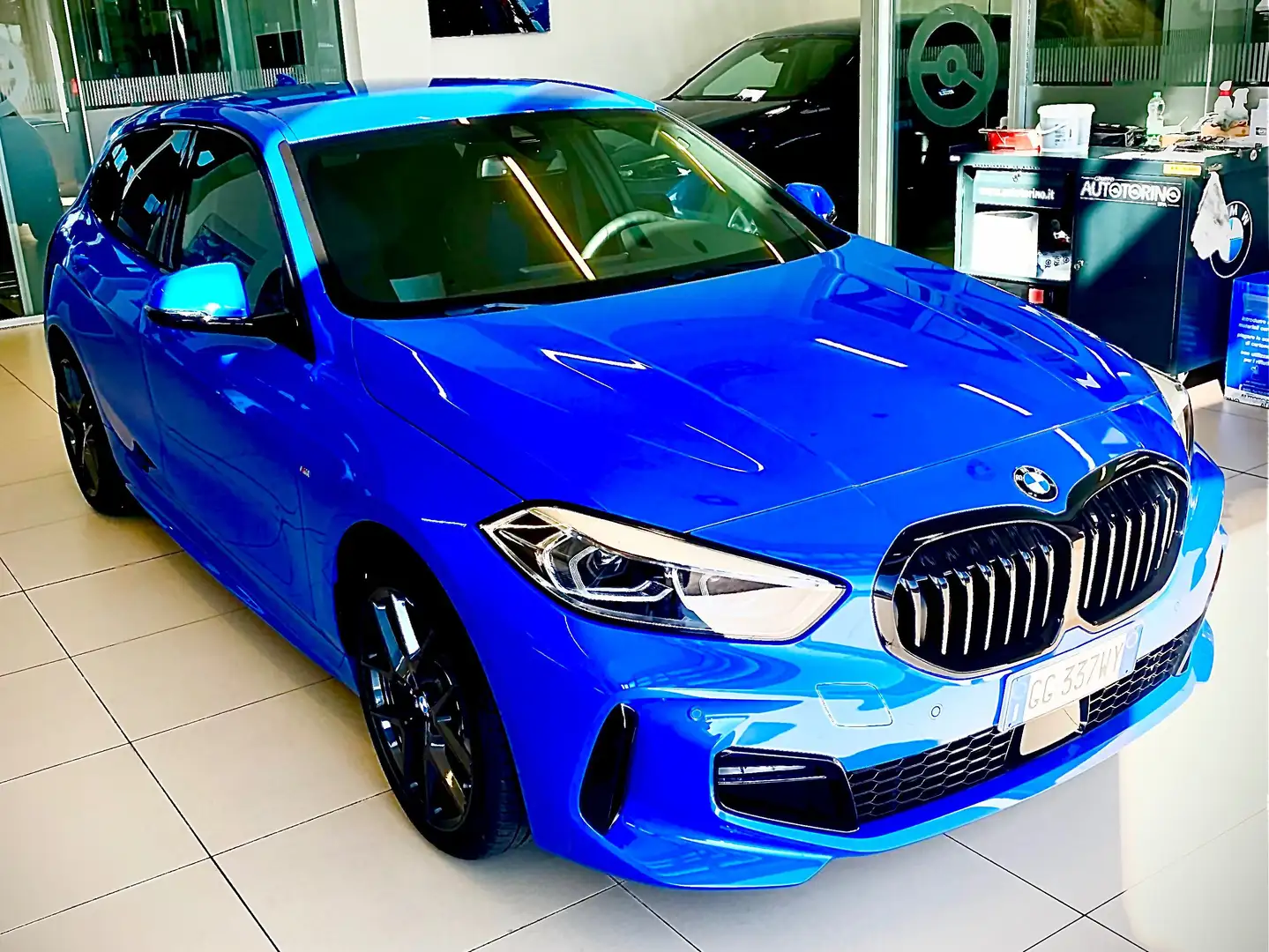 BMW 118 118d Msport Blu/Azzurro - 1