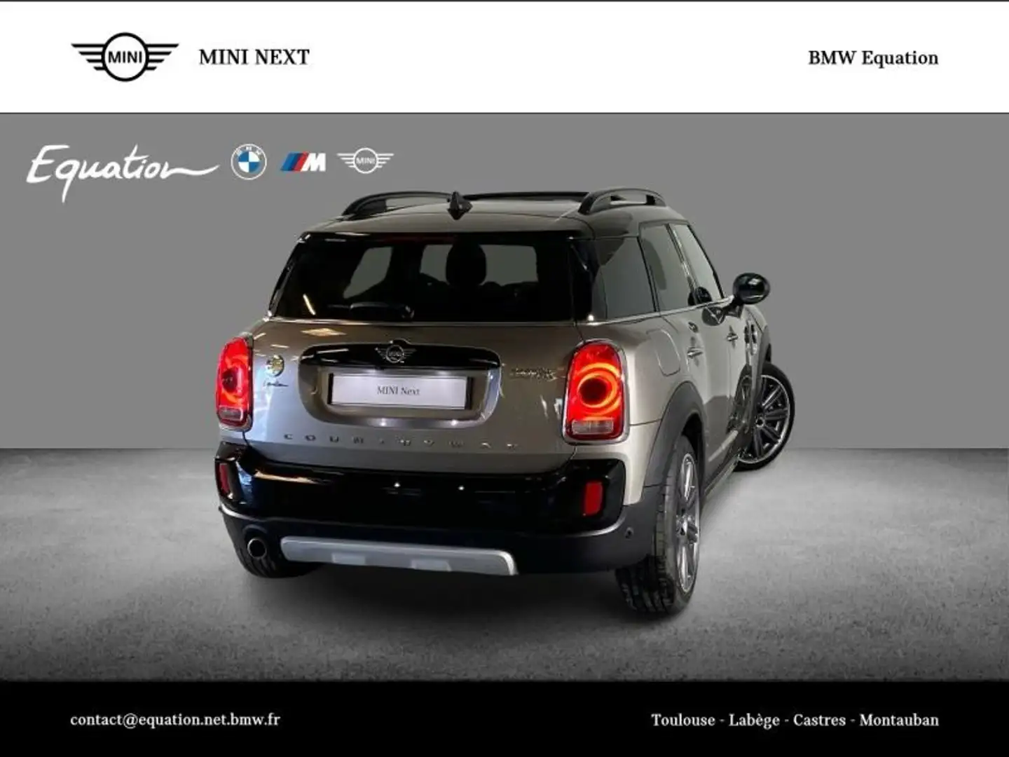 MINI Countryman C Cooper SE 136ch + 88ch Exquisite ALL4 BVA Argent - 2