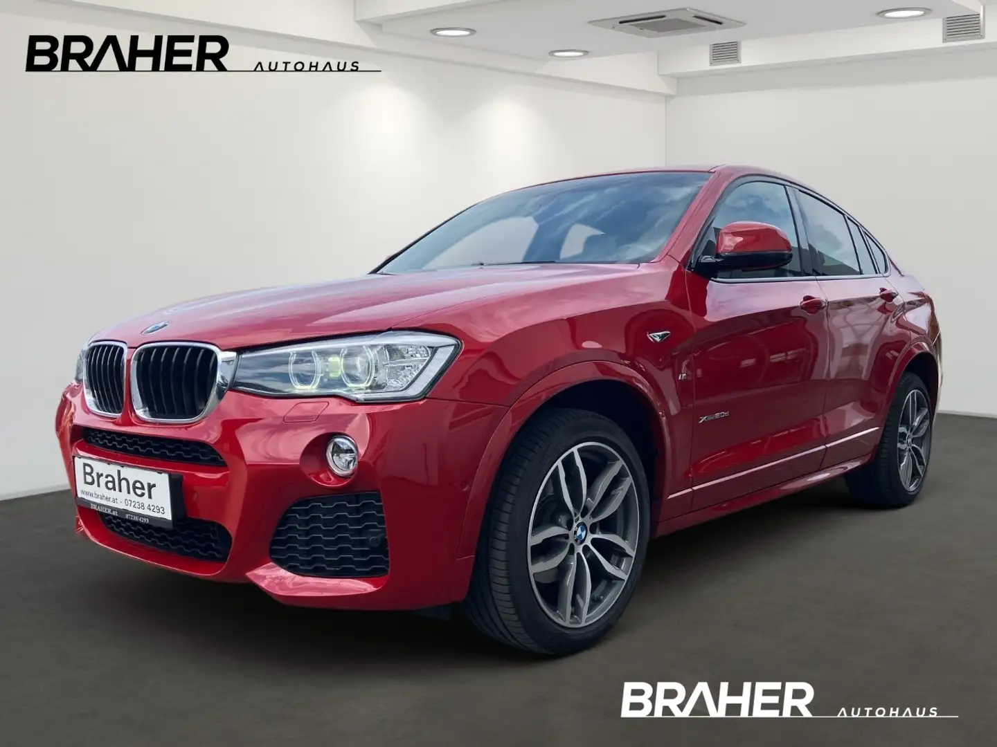 BMW X4 xDrive 20 d eHeck Klima PTS Shz Sportpaket Roşu - 1