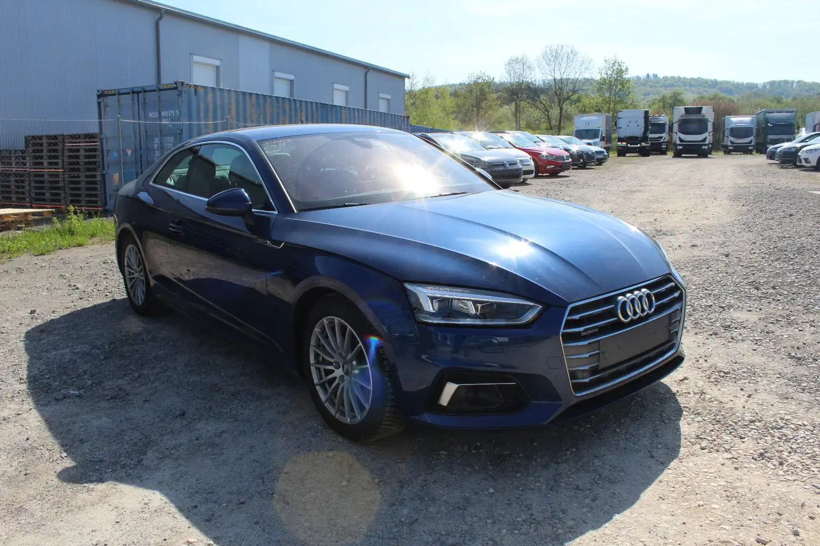 Audi A5 Coupe quattro sport*NAVI*LED*SIDE*VIRT*B&O*17 Blau - 1